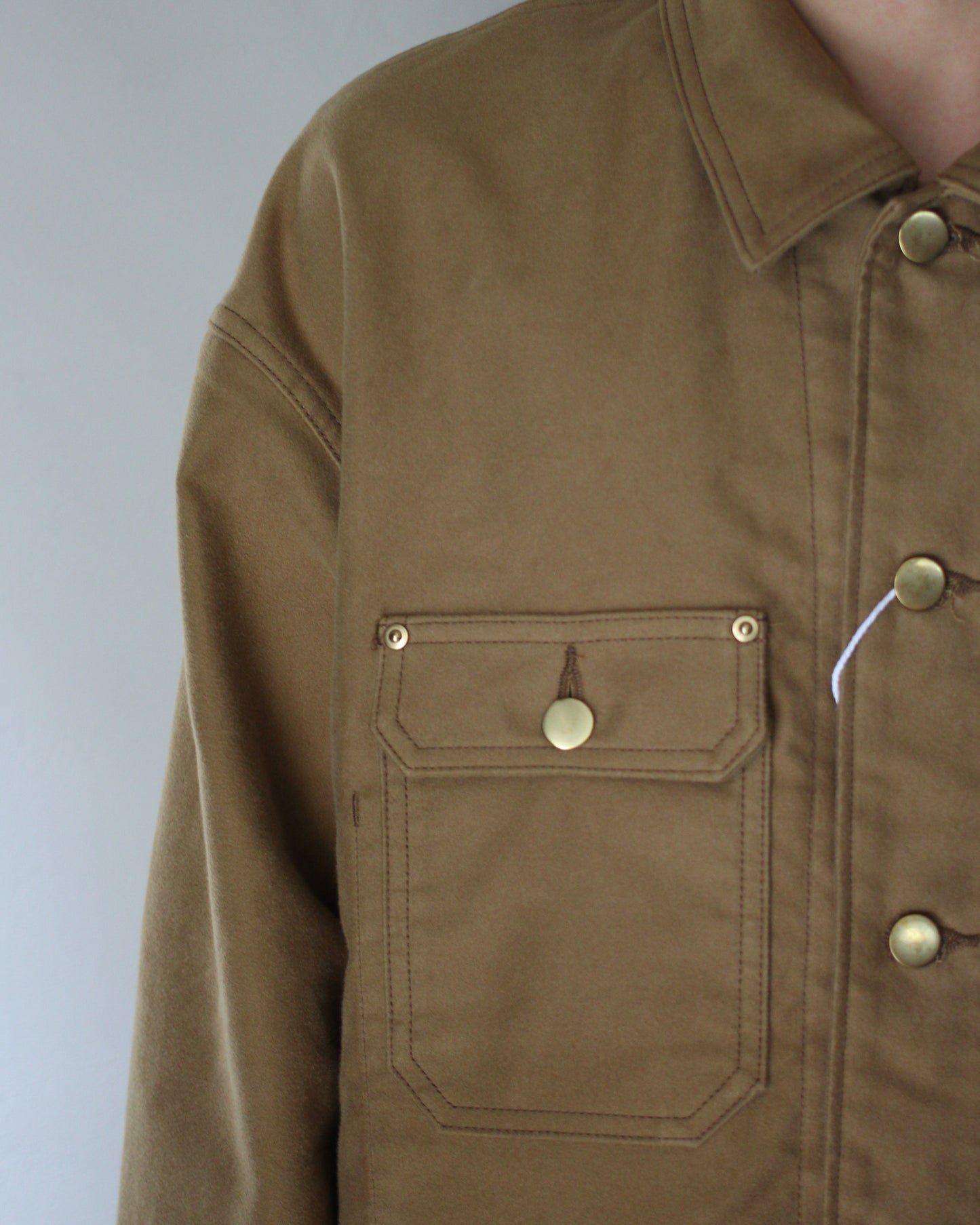 REVERBERATE/COVER ALL JACKET "CAMEL"