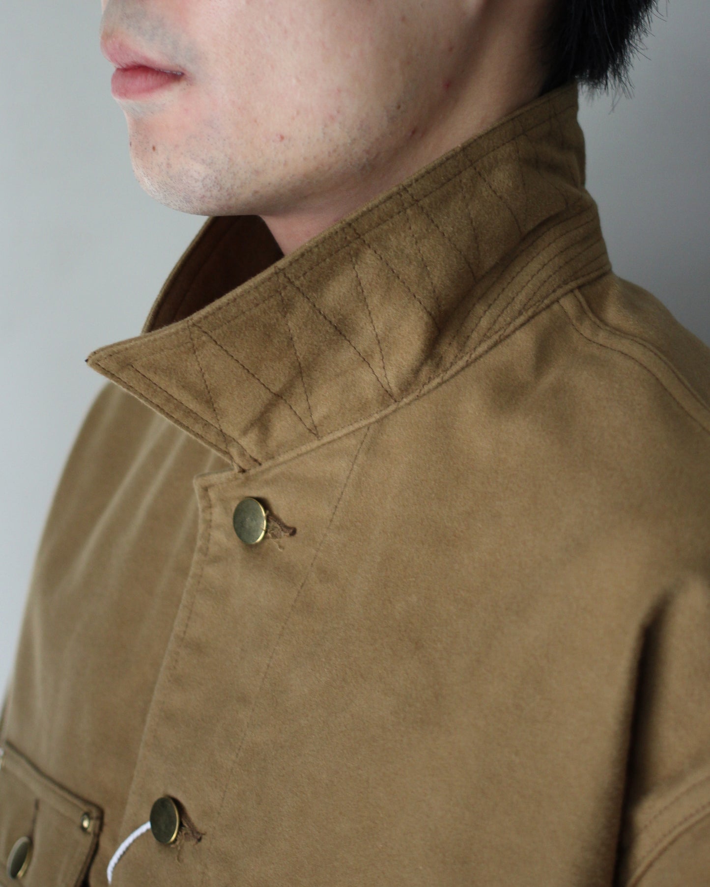 REVERBERATE/COVER ALL JACKET "CAMEL"