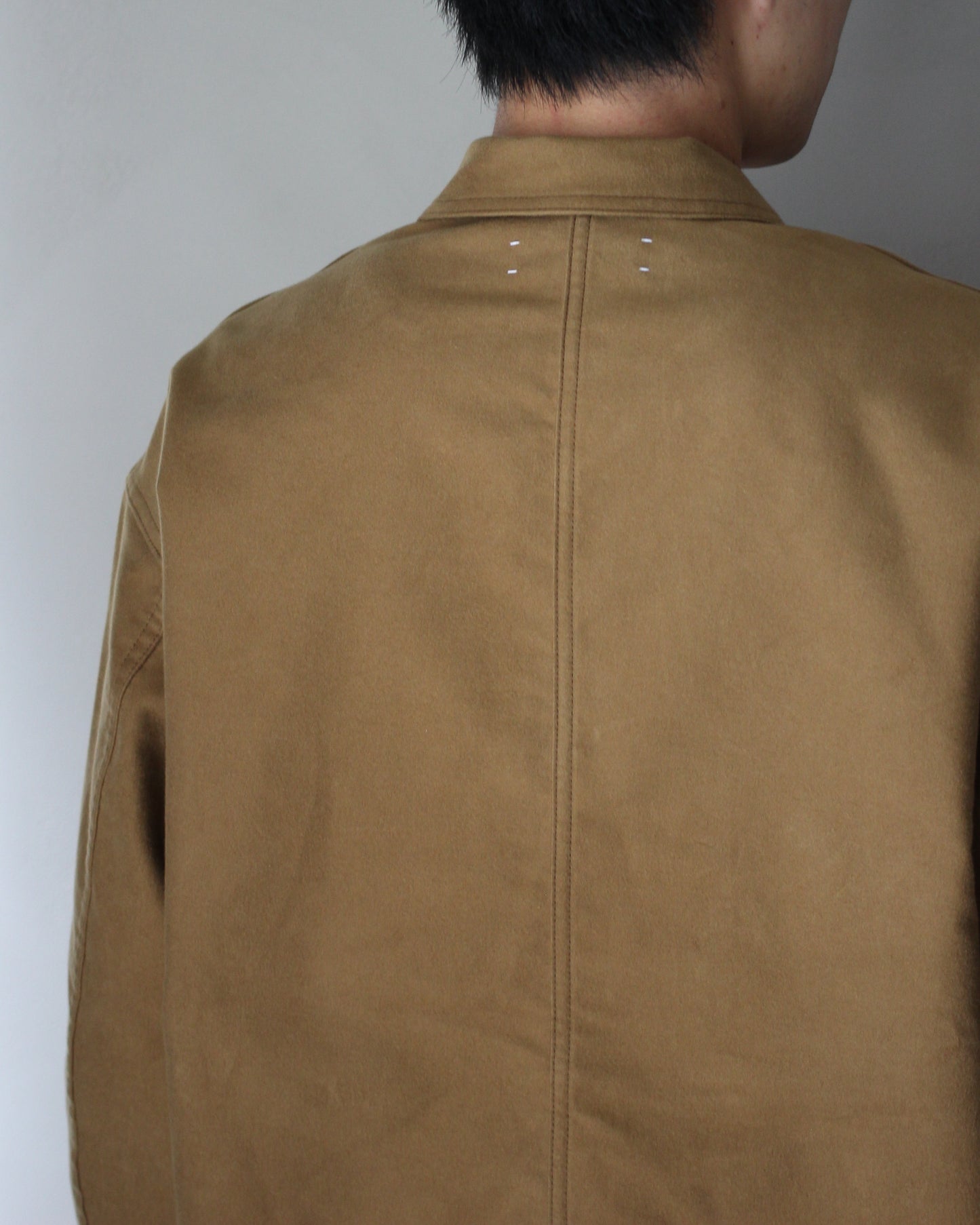 REVERBERATE/COVER ALL JACKET "CAMEL"