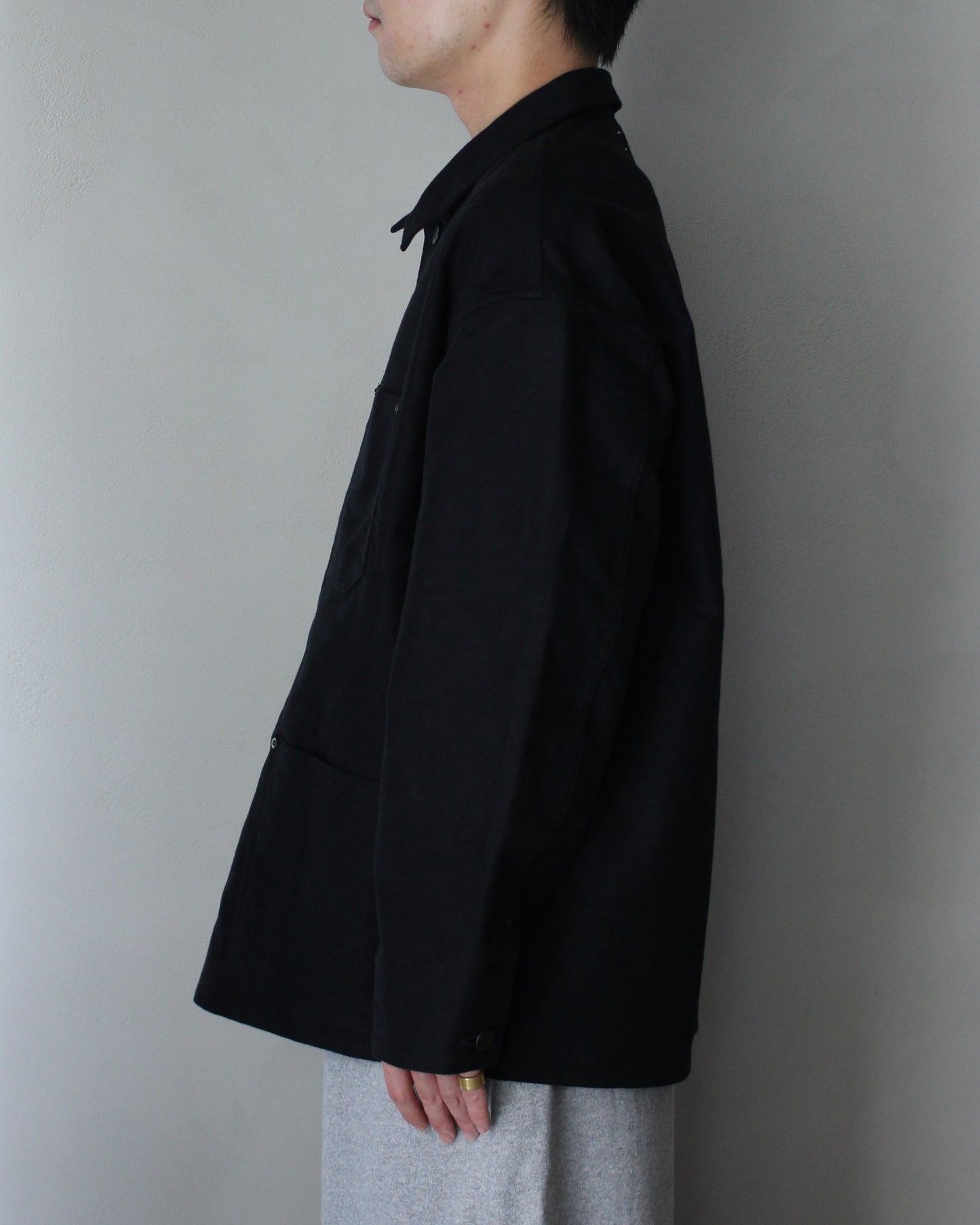 REVERBERATE/COVER ALL JACKET "BLACK"