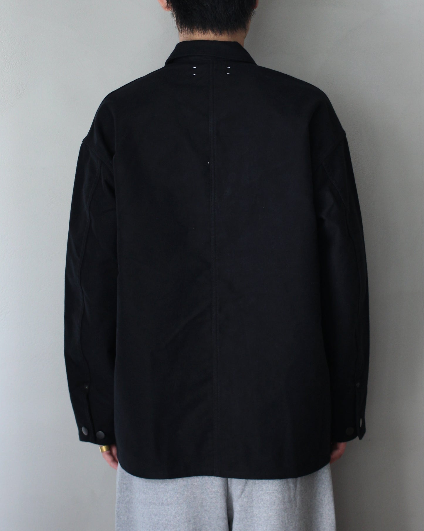 REVERBERATE/COVER ALL JACKET "BLACK"