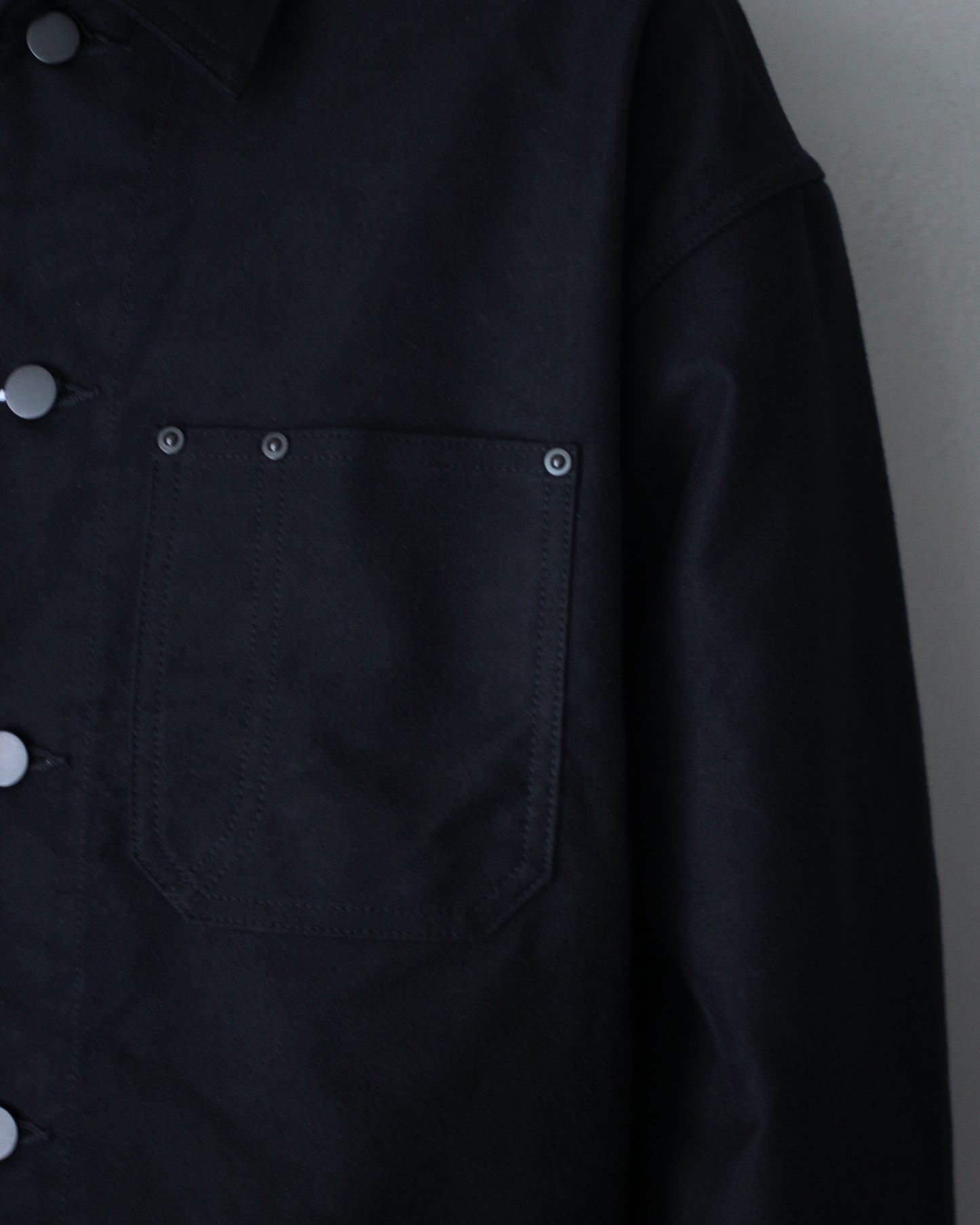 REVERBERATE/COVER ALL JACKET "BLACK"