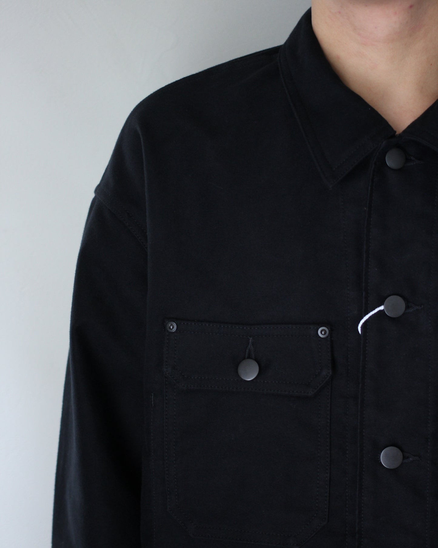REVERBERATE/COVER ALL JACKET "BLACK"