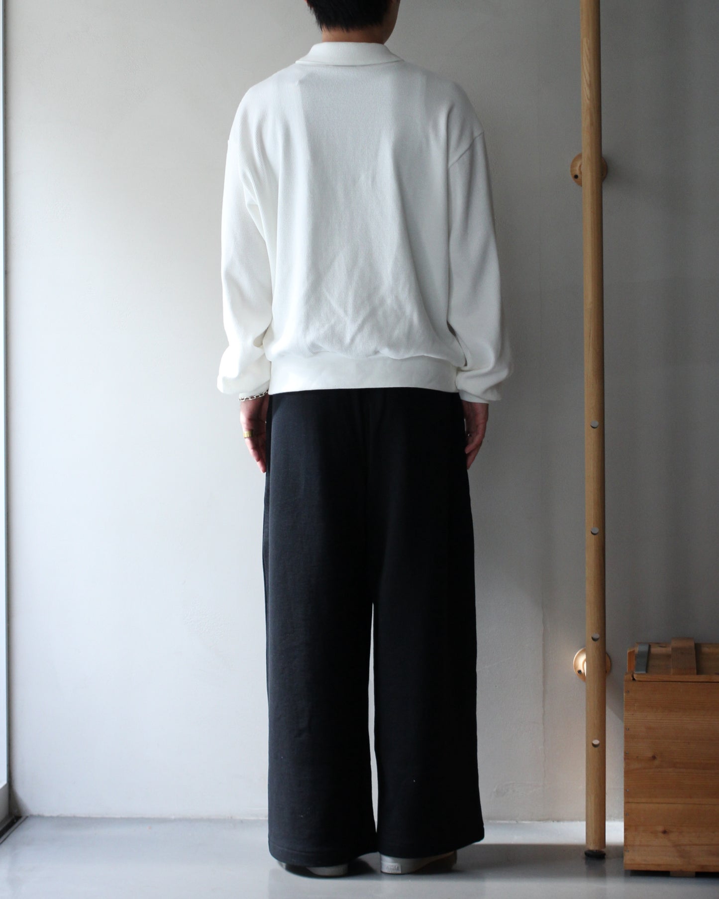 REVERBERATE/HALF ZIPP THERMAL "WHITE"