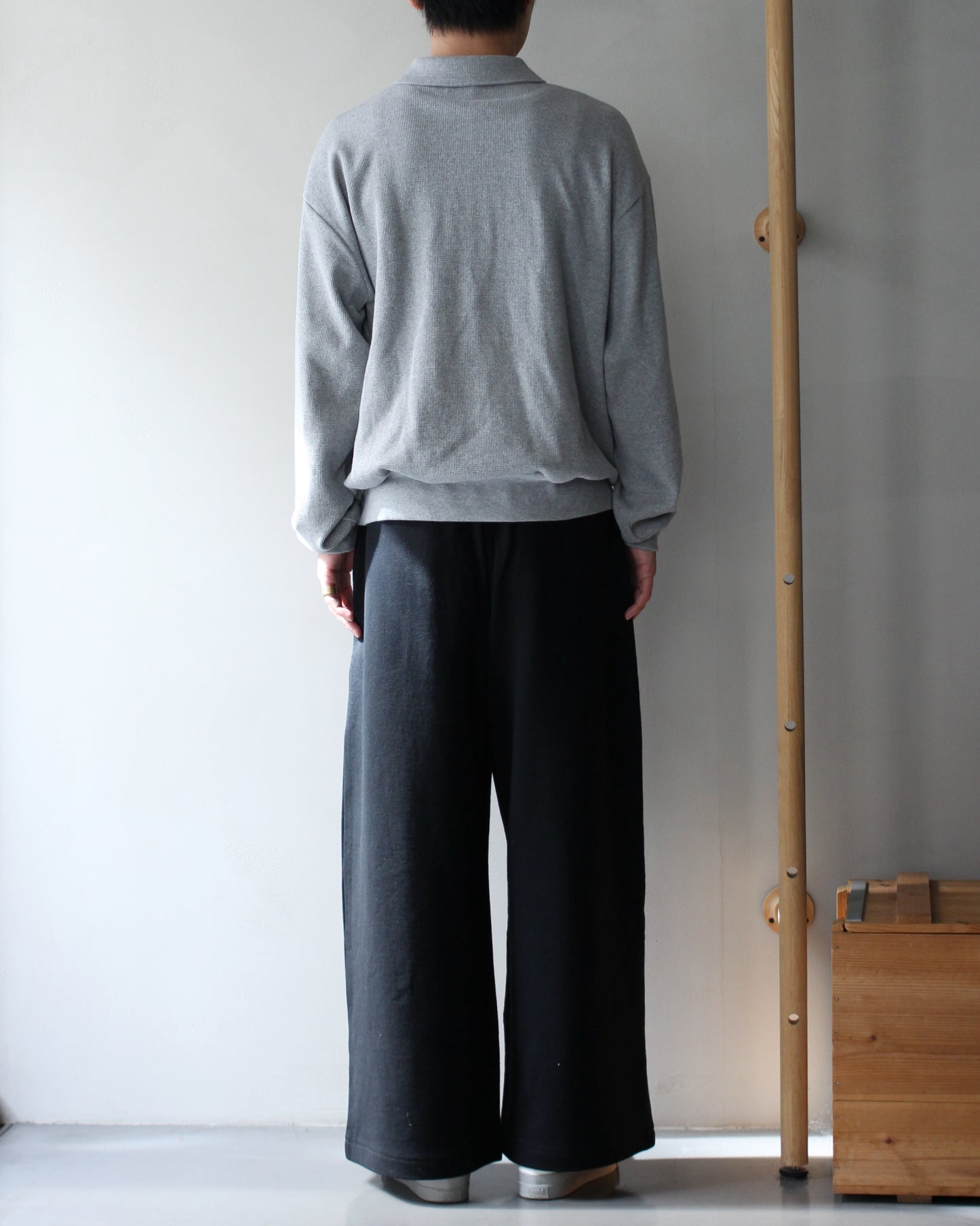 REVERBERATE/HALF ZIPP THERMAL "GRAY"