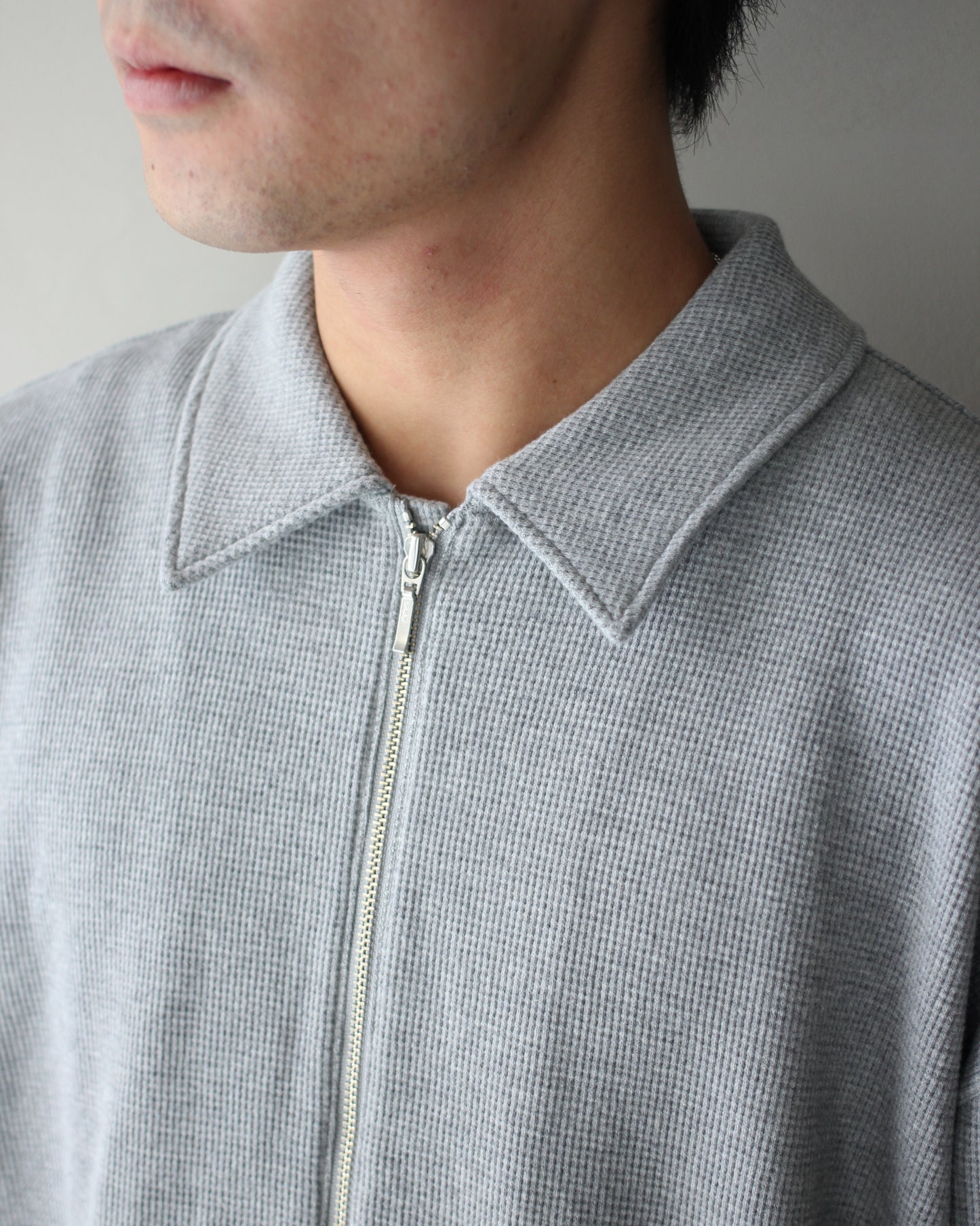 REVERBERATE/HALF ZIPP THERMAL "GRAY"