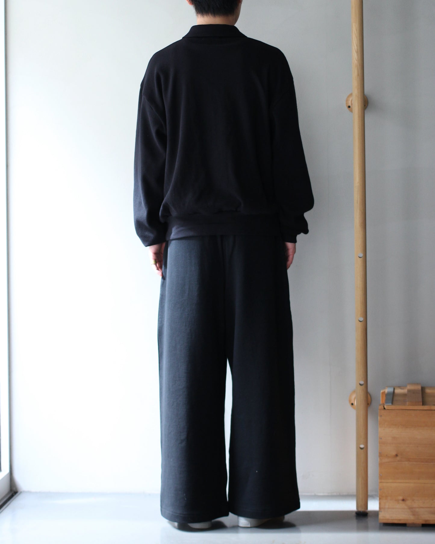 REVERBERATE/HALF ZIPP THERMAL "BLACK"