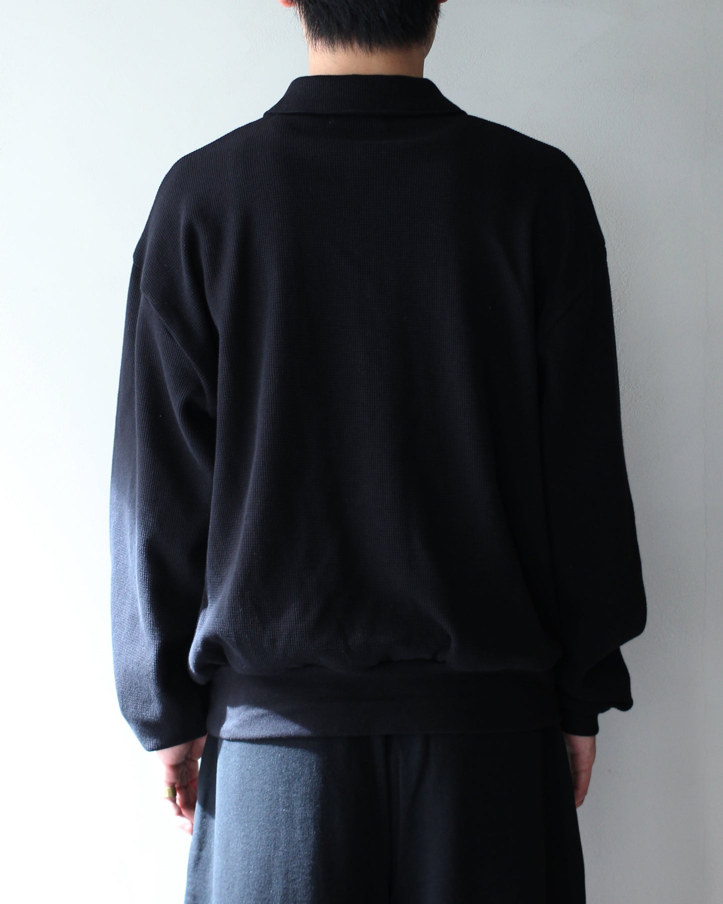 REVERBERATE/HALF ZIPP THERMAL "BLACK"