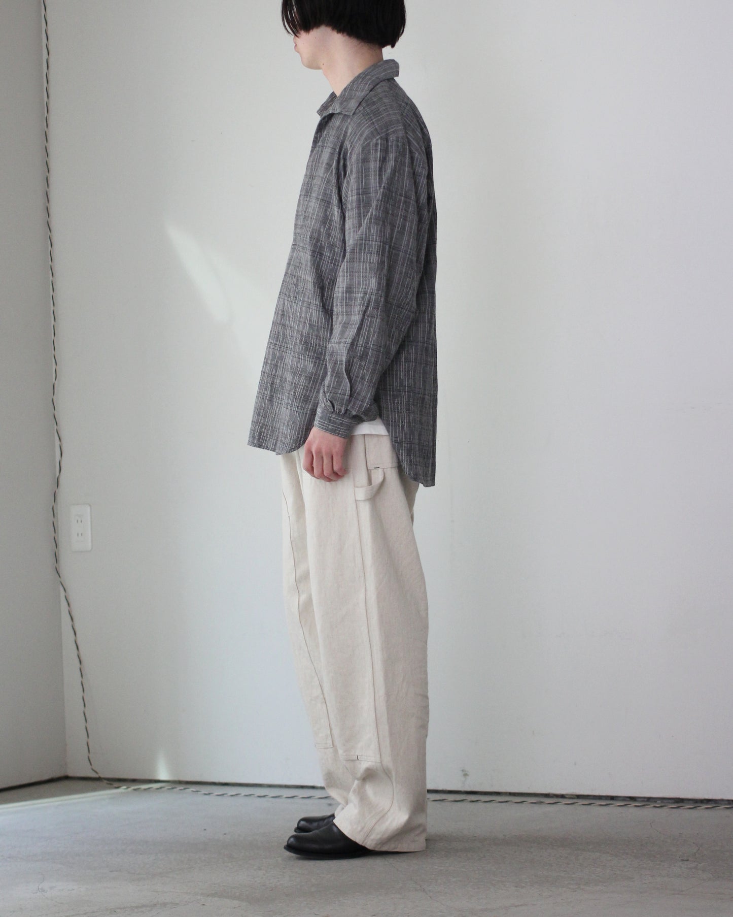 sowbow(蒼氓) / FE/SKIPPERR "CHIKUGO-ORI" ROKO GRAY(Exclusive for feets)