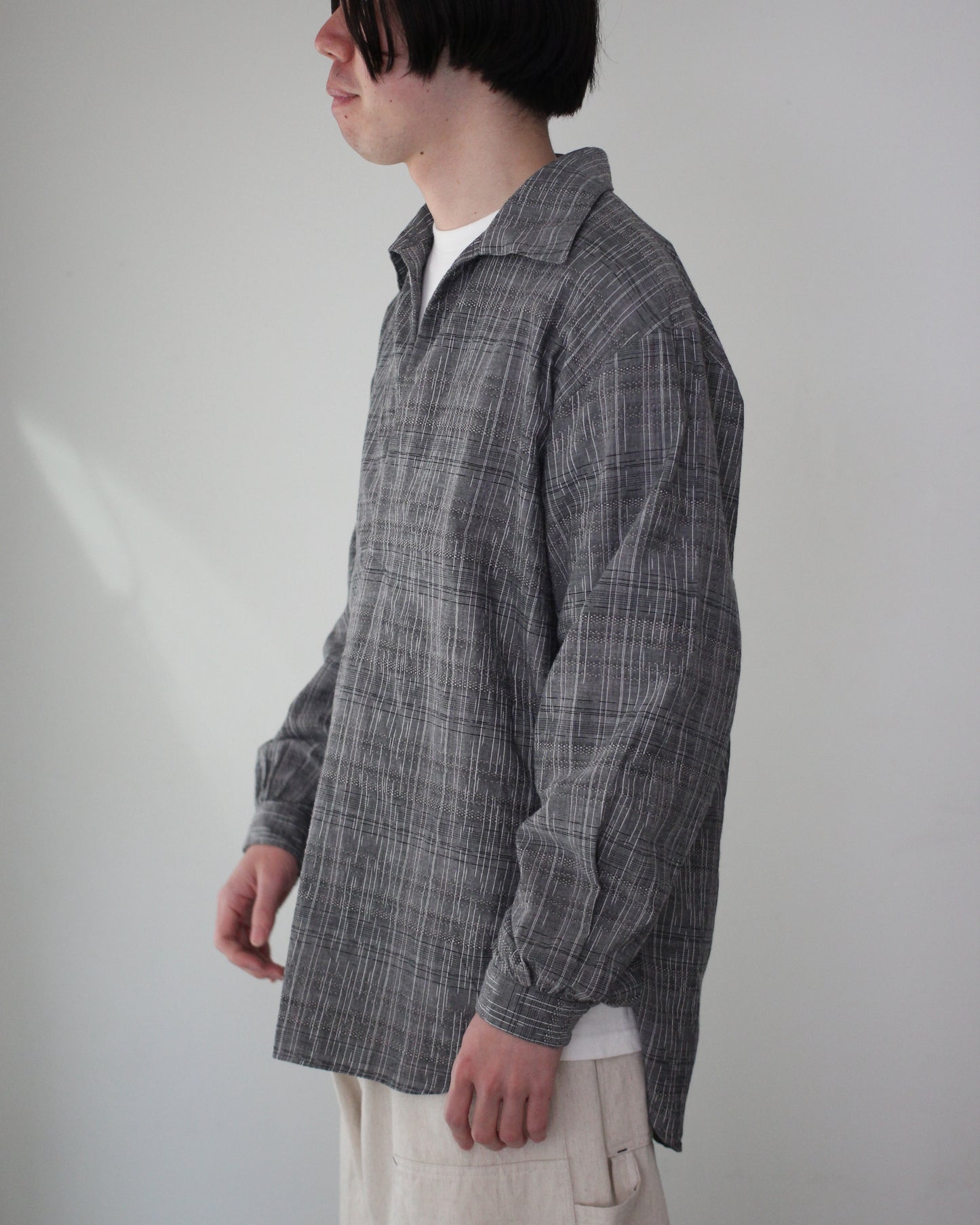 sowbow(蒼氓) / FE/SKIPPERR "CHIKUGO-ORI" ROKO GRAY(Exclusive for feets)
