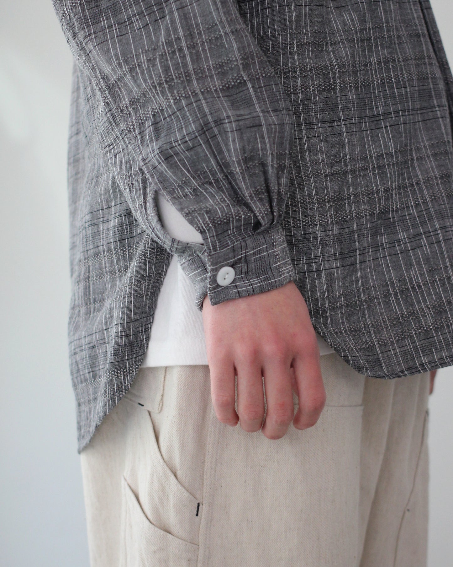 sowbow(蒼氓) / FE/SKIPPERR "CHIKUGO-ORI" ROKO GRAY(Exclusive for feets)
