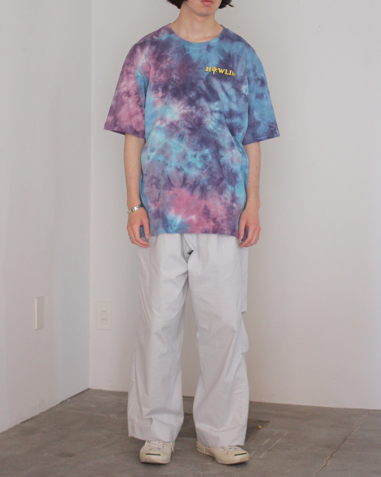 HOWLIN'(ハウリン) / Howlin' Tie Dye T-shirt - short sleeve "Night Mix"