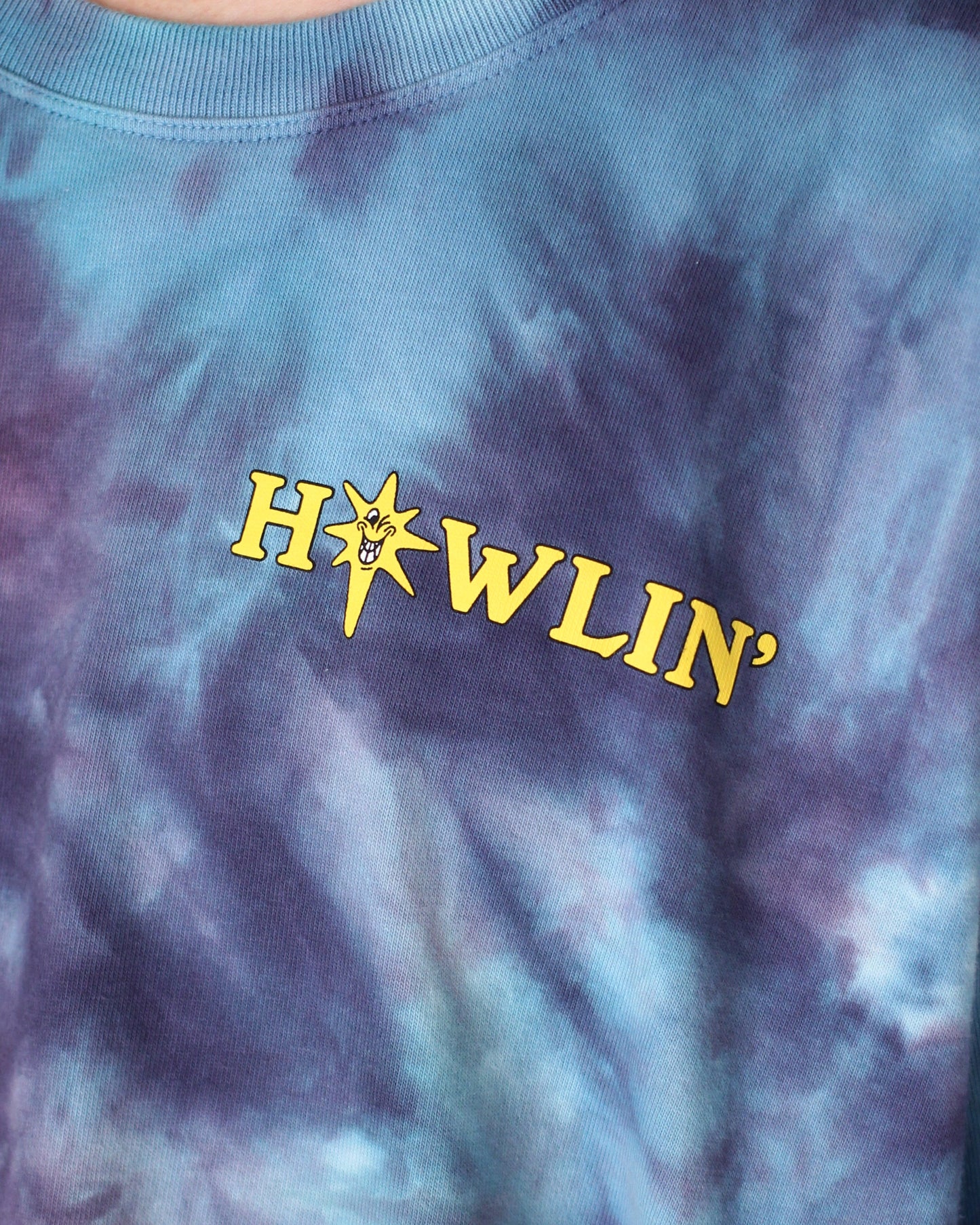 HOWLIN'(ハウリン) / Howlin' Tie Dye T-shirt - short sleeve "Night Mix"