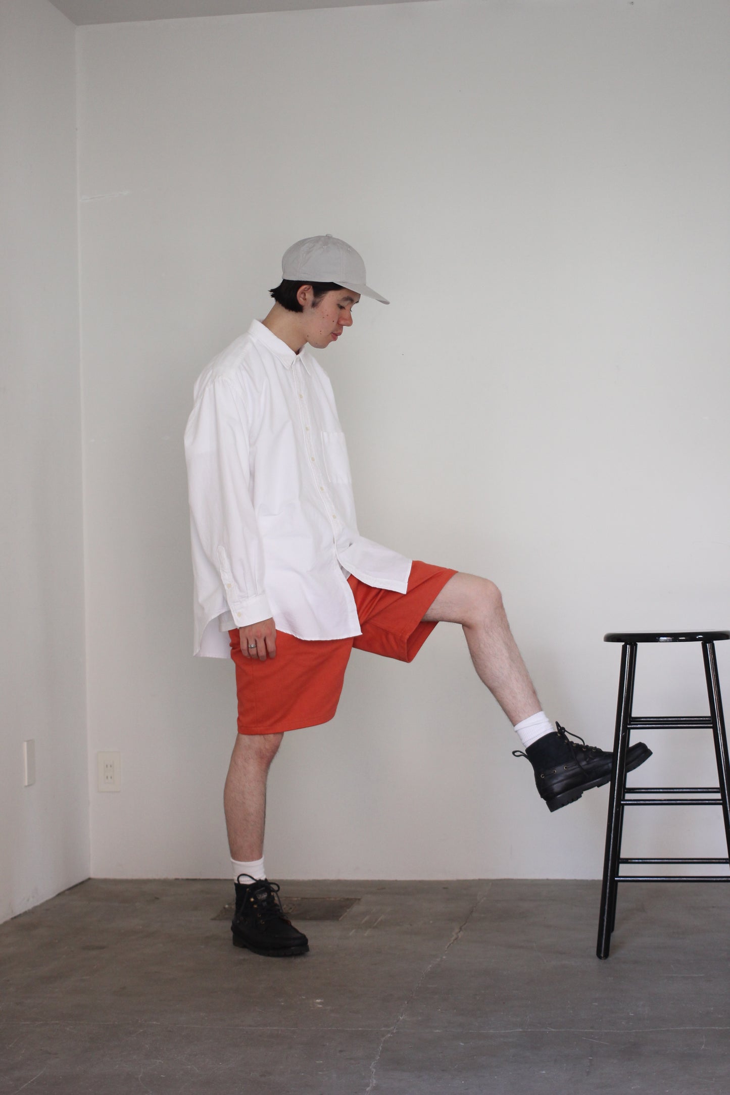 TUKI / 5 POCKET SHORTS - Katsuraghi Drill "Dull Orange"
