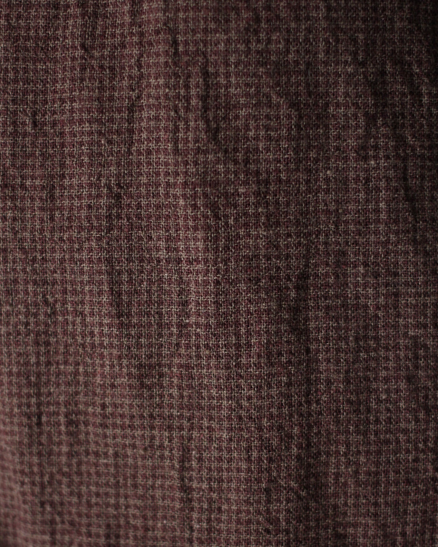 exclusive / SOWBOW(蒼氓)/(A) ONE PIECE COLLAR S/S "LI/C HOUNDSTOOTH" "BROWN×GREEN "