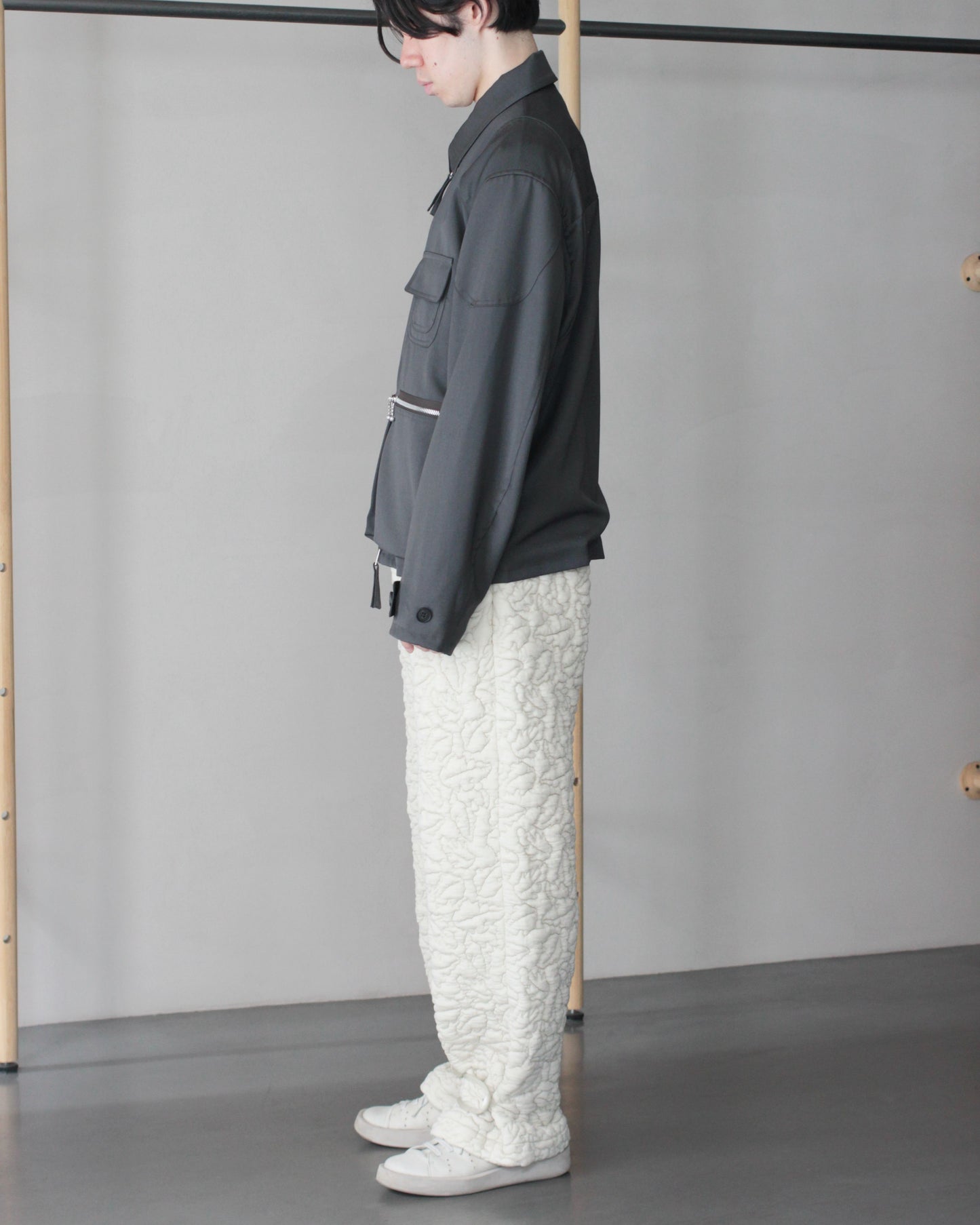 MATSUFUJI / Wool Cargo Pocket Work Jacket