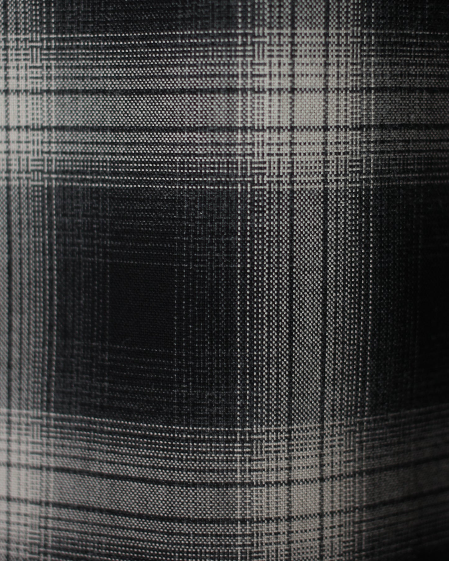 ssstein/COTTON VISCOSE OVERSIZED LS SHIRT "BLACK OMBRE"