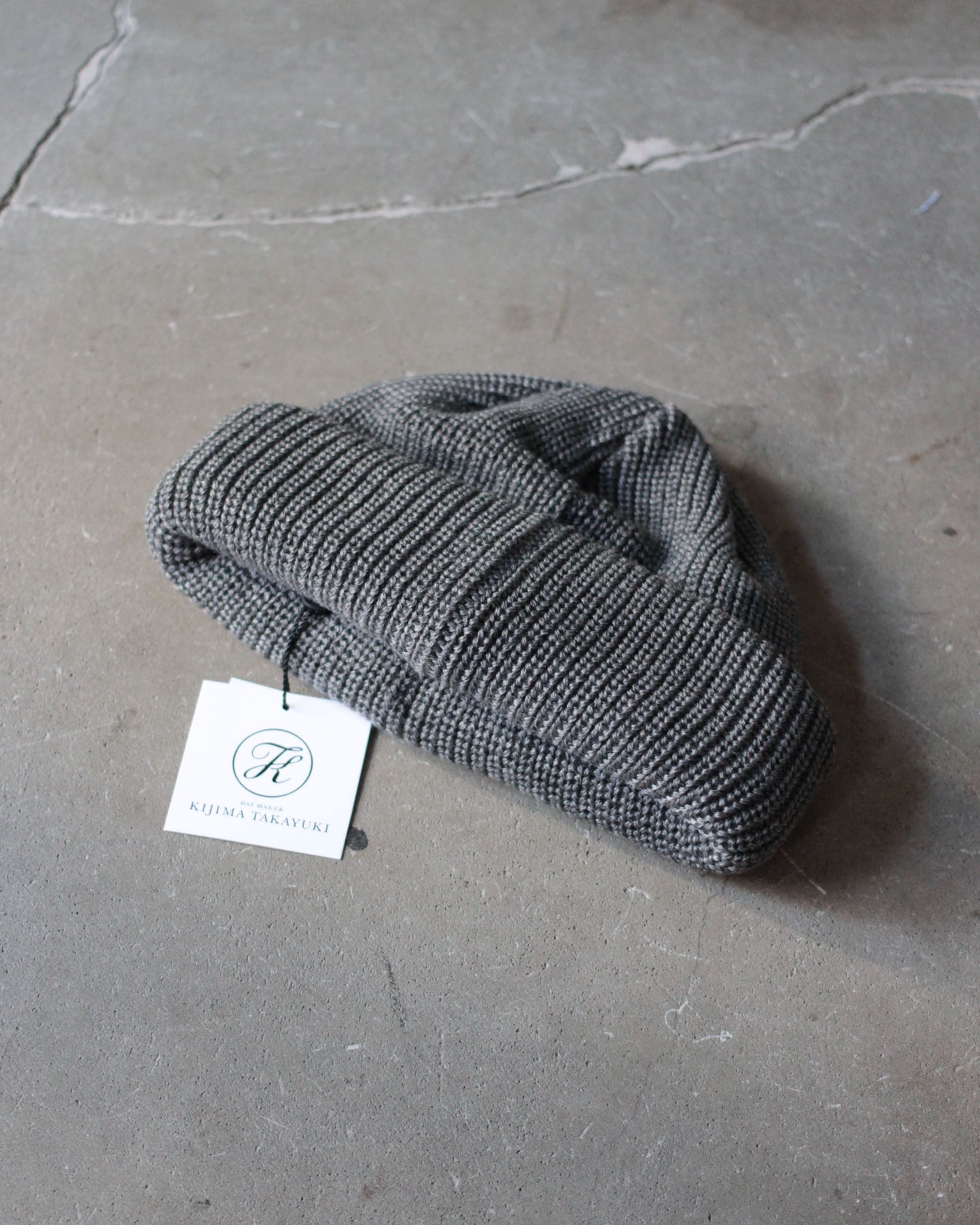 kijimatakayuki / KNIT DECK CAP