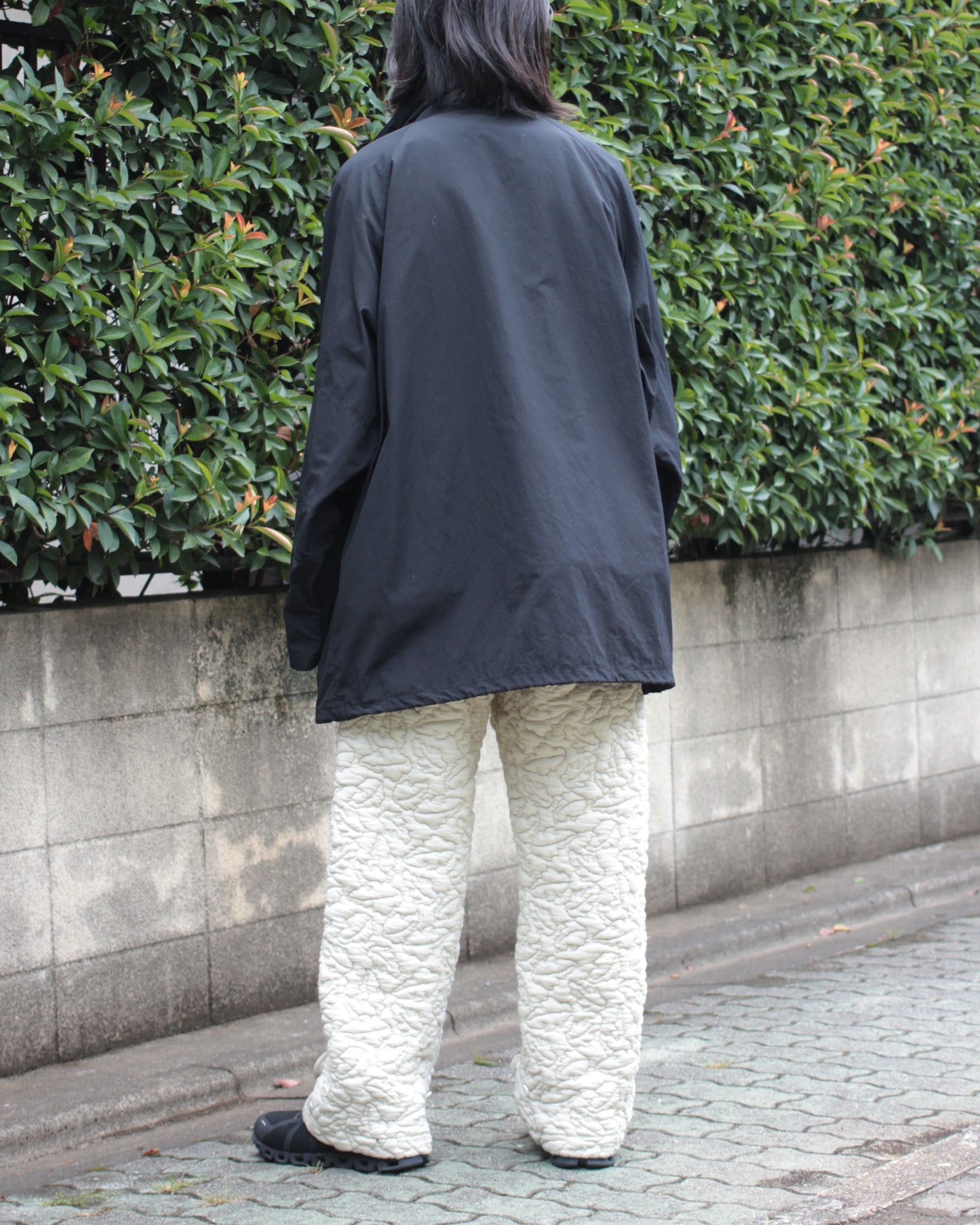 stein / REVERSIBLE MILITARY JACKET "BLACK"