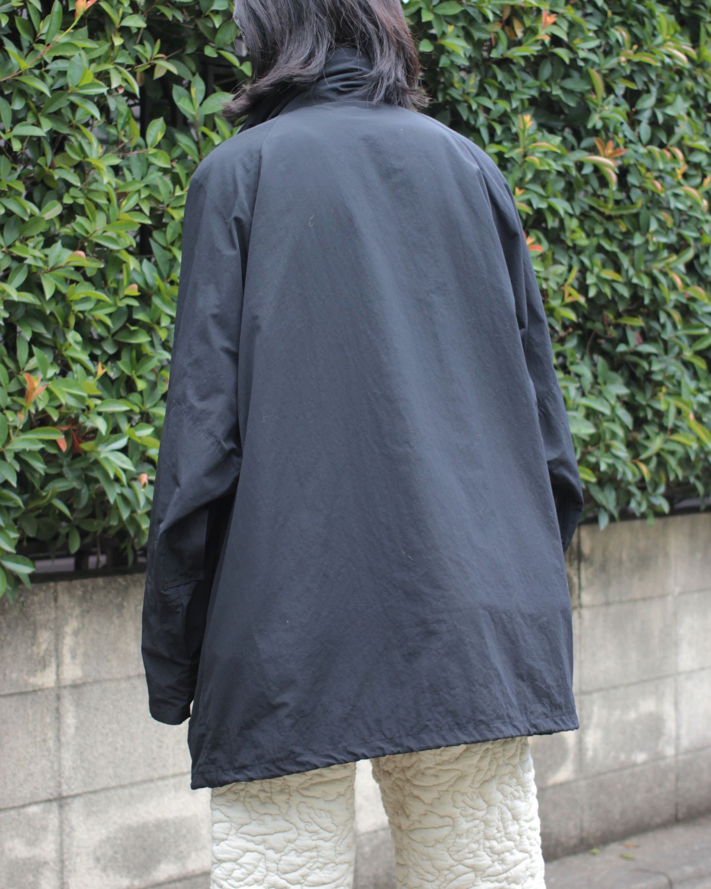 stein / REVERSIBLE MILITARY JACKET "BLACK"