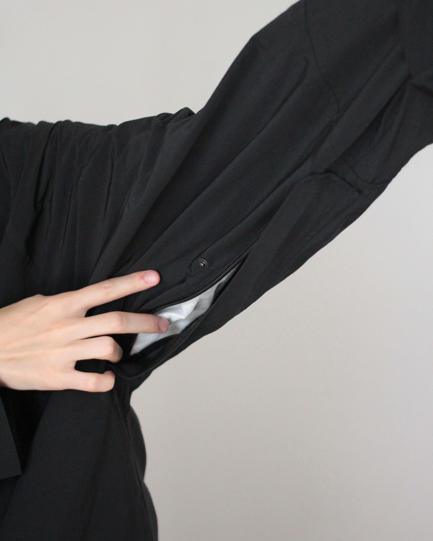 stein / REVERSIBLE MILITARY JACKET "BLACK"