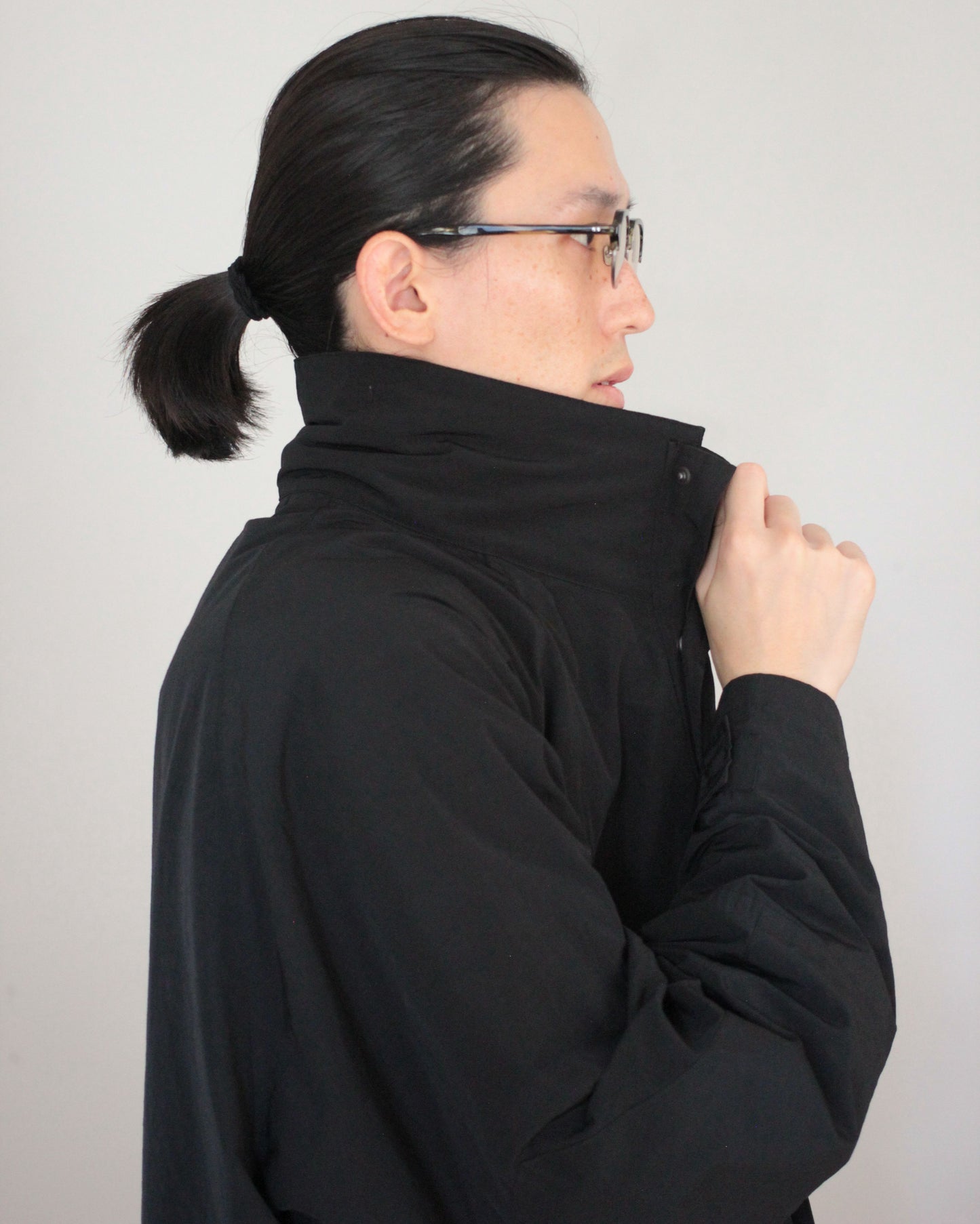 stein / REVERSIBLE MILITARY JACKET "BLACK"