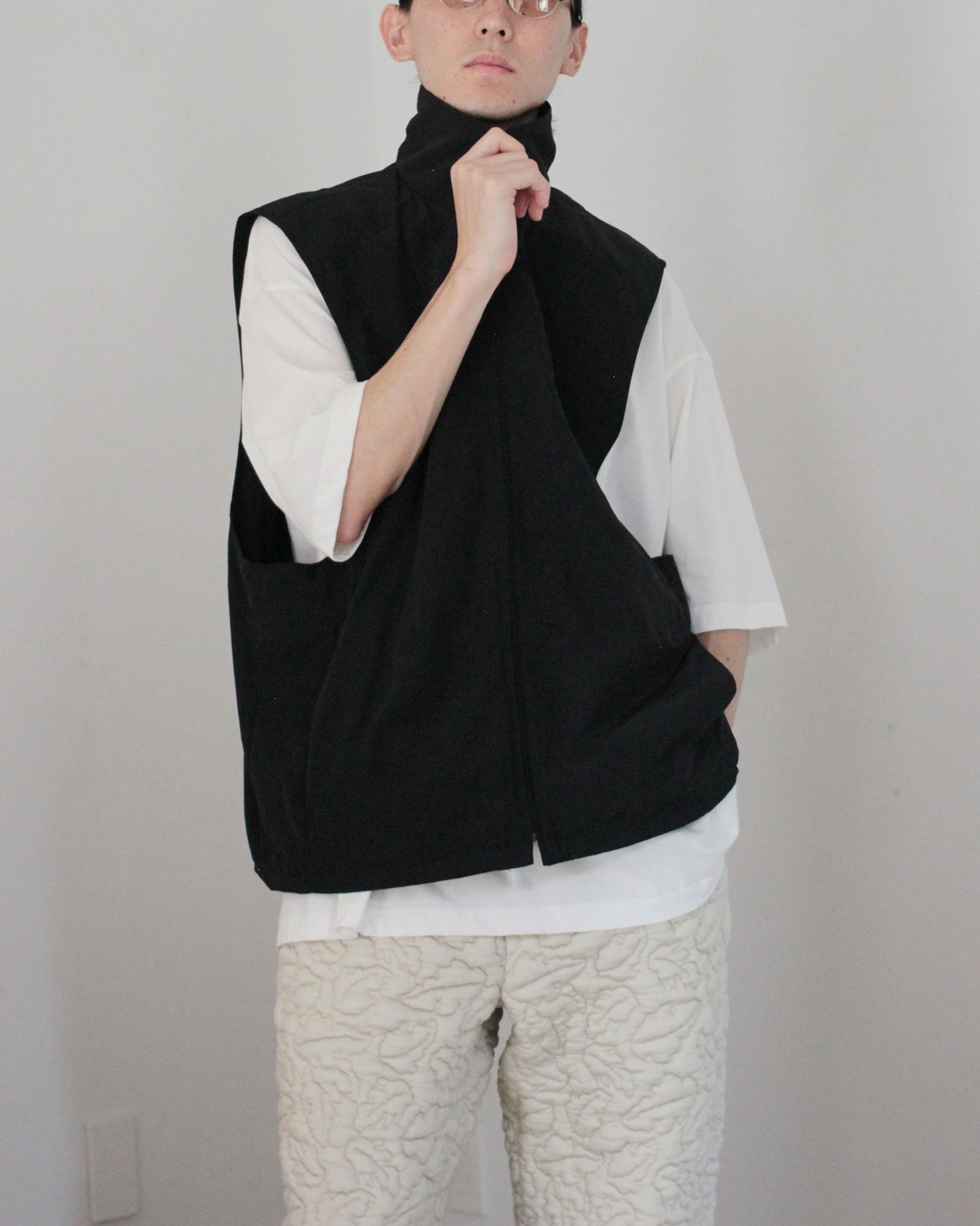 stein / REVERSIBLE MILITARY JACKET "BLACK"