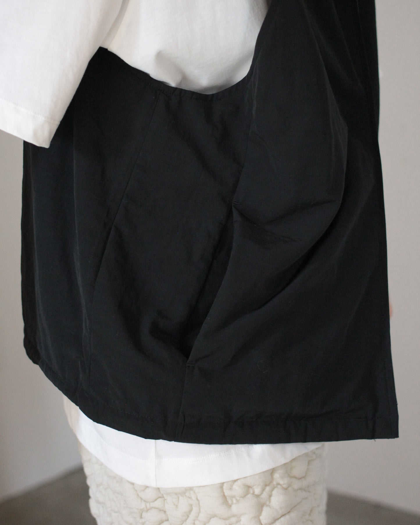 stein / REVERSIBLE MILITARY JACKET "BLACK"