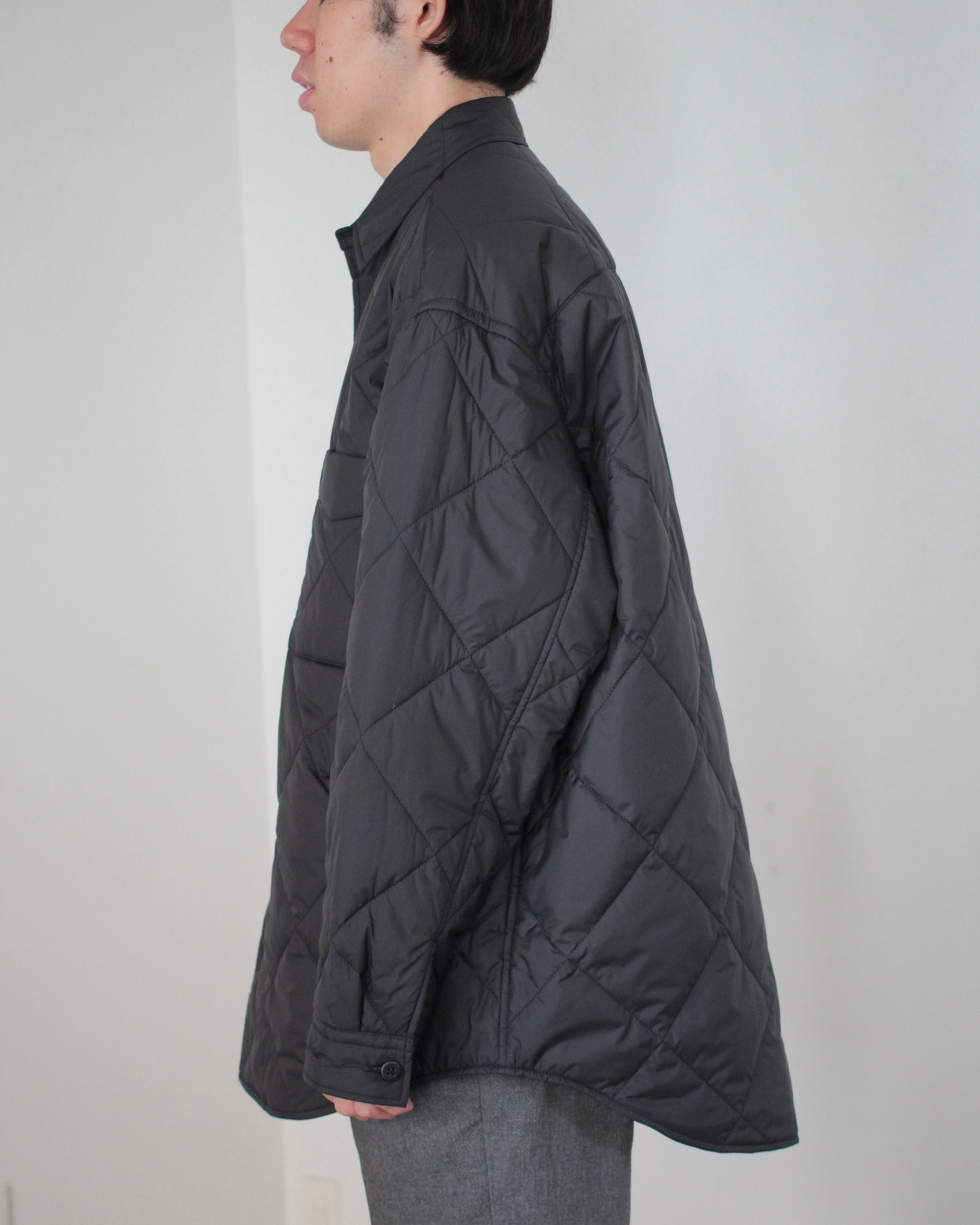 seven by seven/QUILTING SHIRTS BLOUSON - Primaloft - "BLACK"