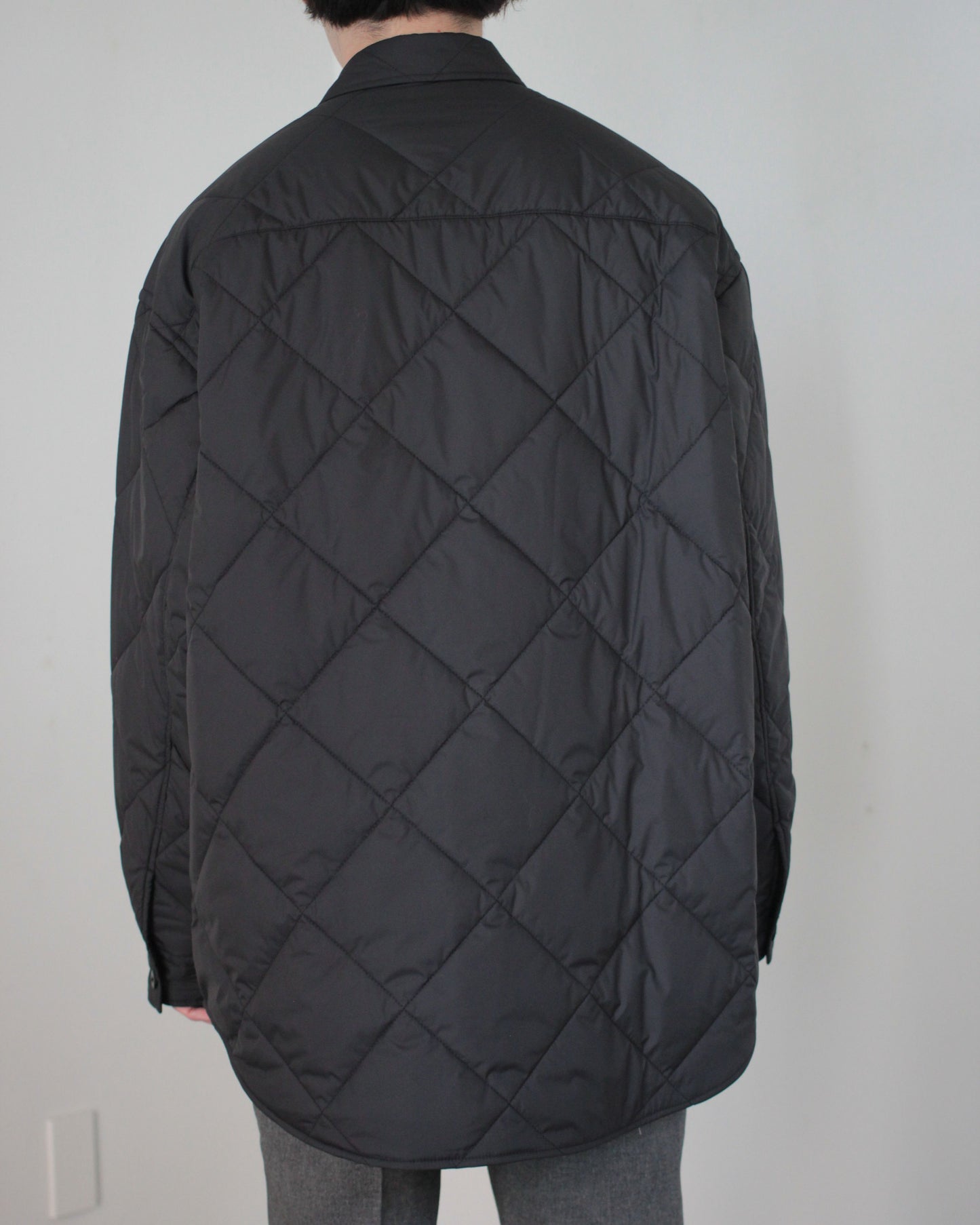 seven by seven/QUILTING SHIRTS BLOUSON - Primaloft - "BLACK"