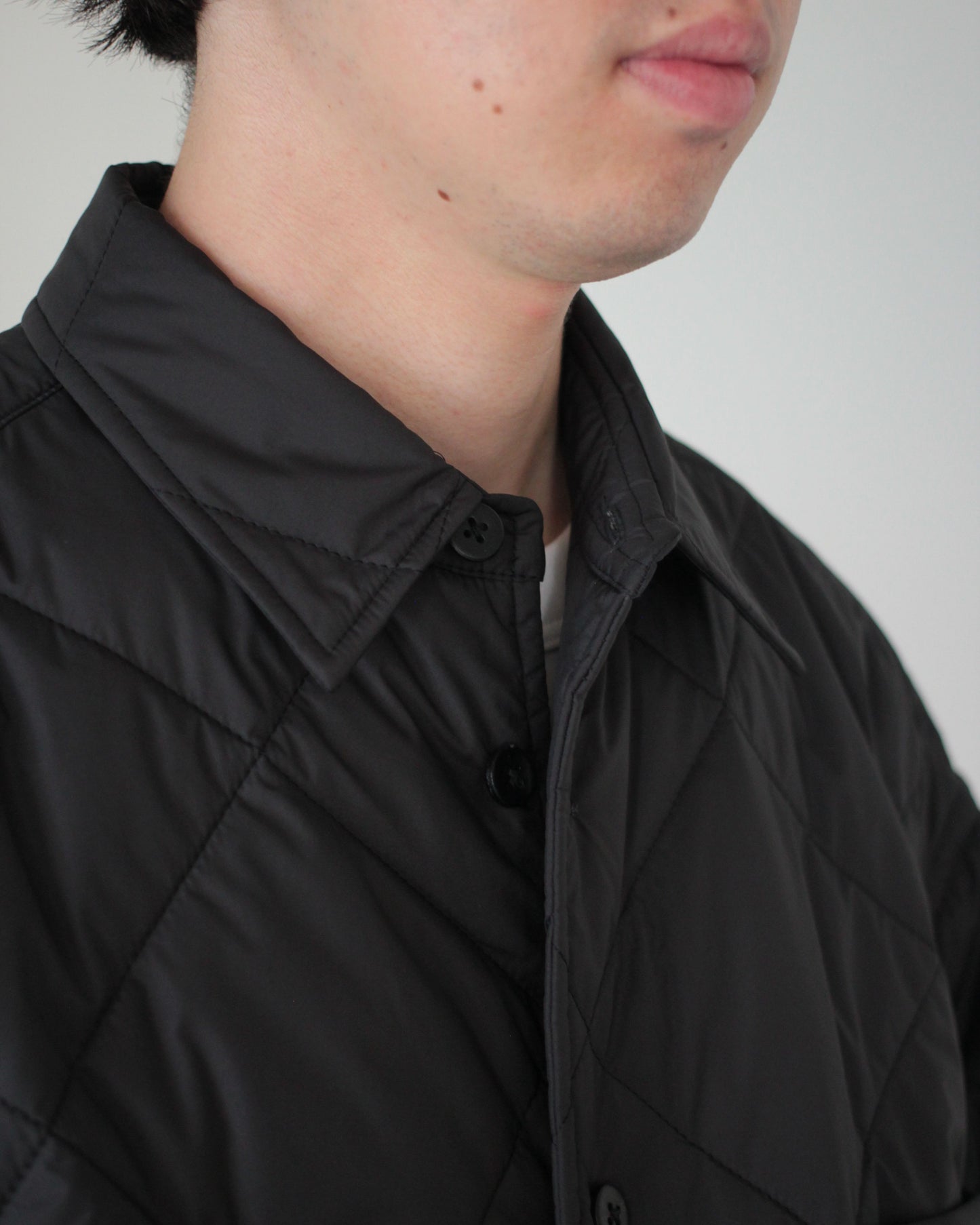 seven by seven/QUILTING SHIRTS BLOUSON - Primaloft - "BLACK"