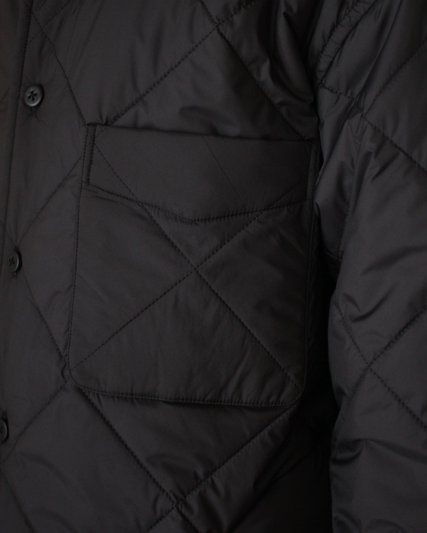seven by seven/QUILTING SHIRTS BLOUSON - Primaloft - "BLACK"