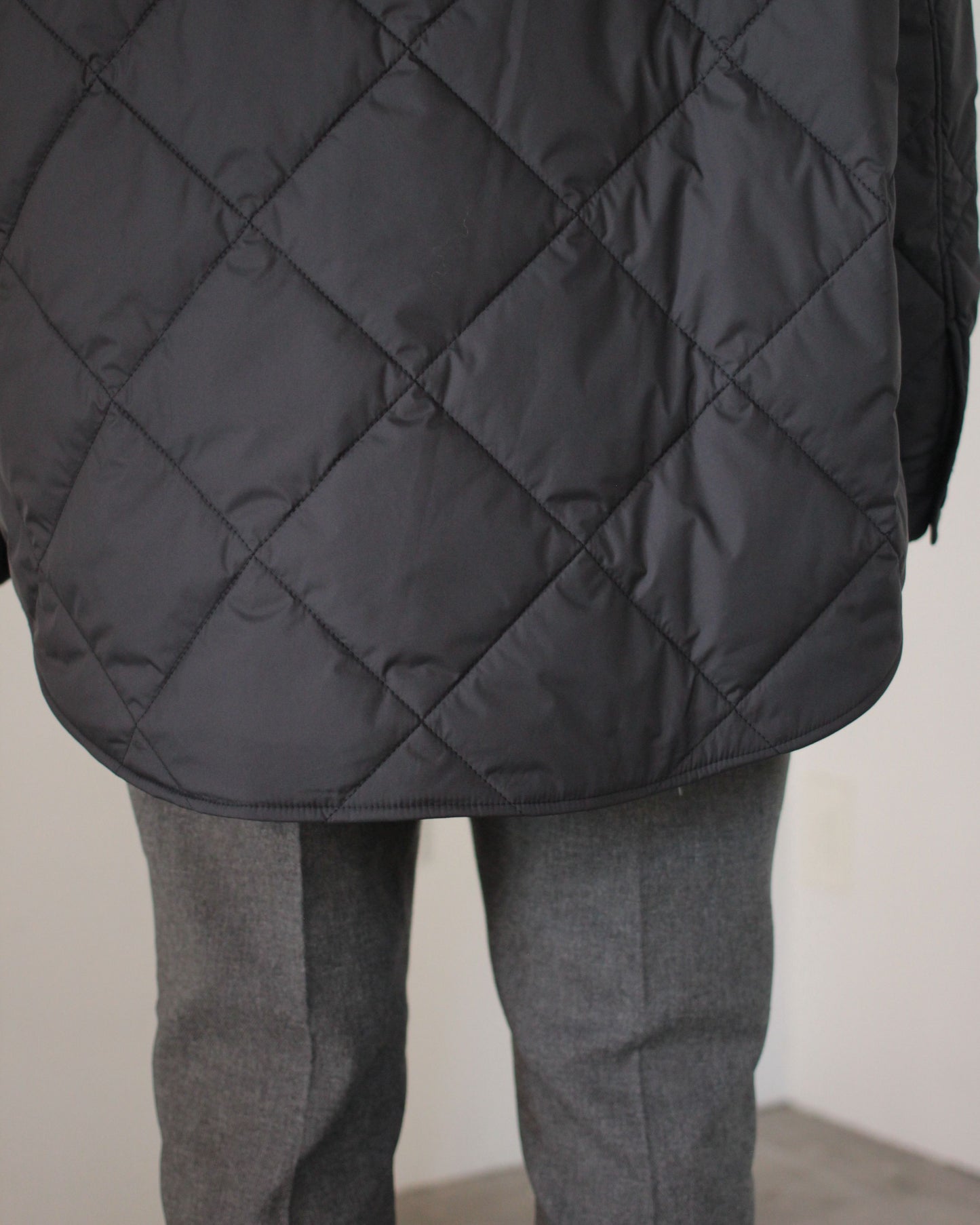 seven by seven/QUILTING SHIRTS BLOUSON - Primaloft - "BLACK"