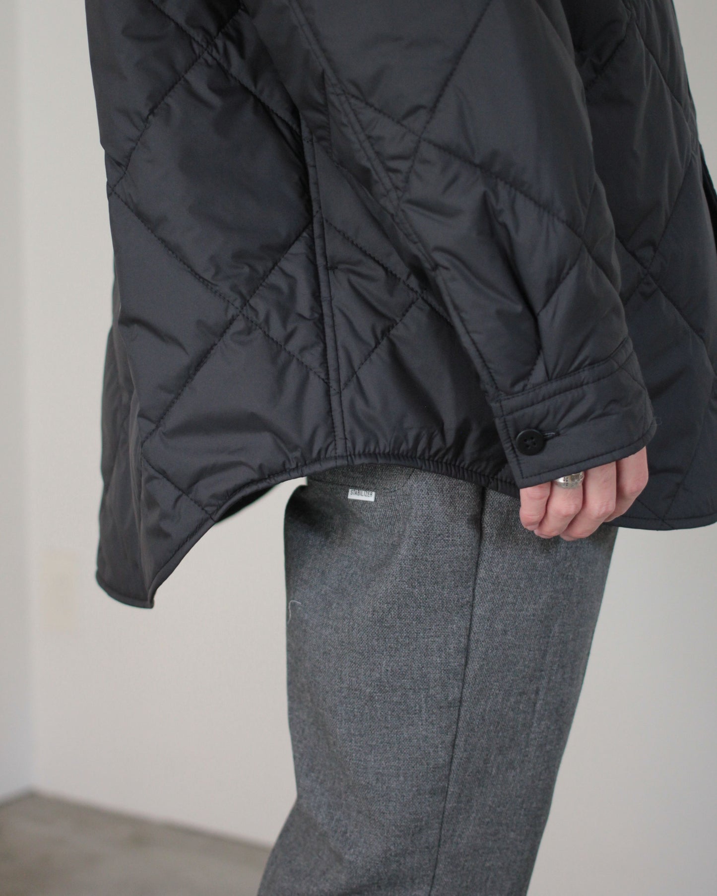 seven by seven/QUILTING SHIRTS BLOUSON - Primaloft - "BLACK"