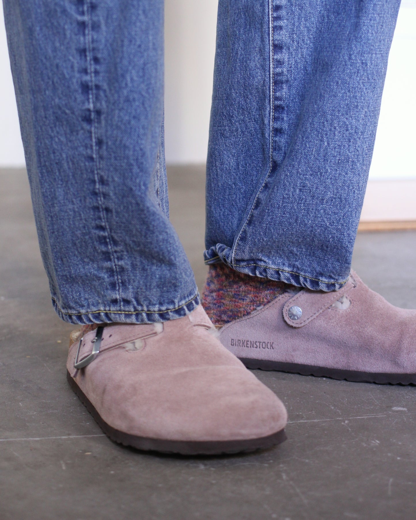 ssstein/TWIST SEAM VINTAGE DENIM JEANS"INDIGO"