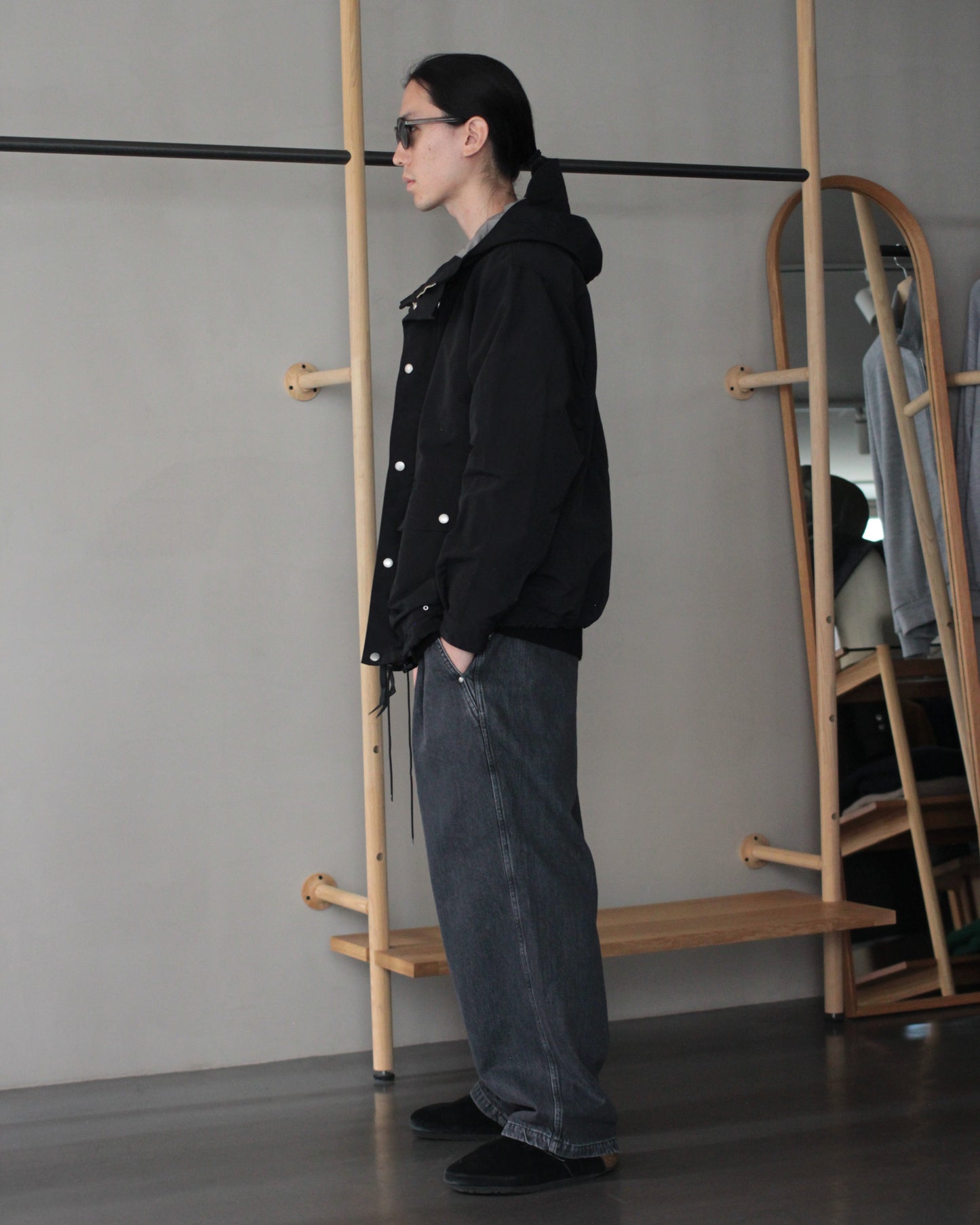 ENDS and MEANS/Sanpo Jacket "Black"