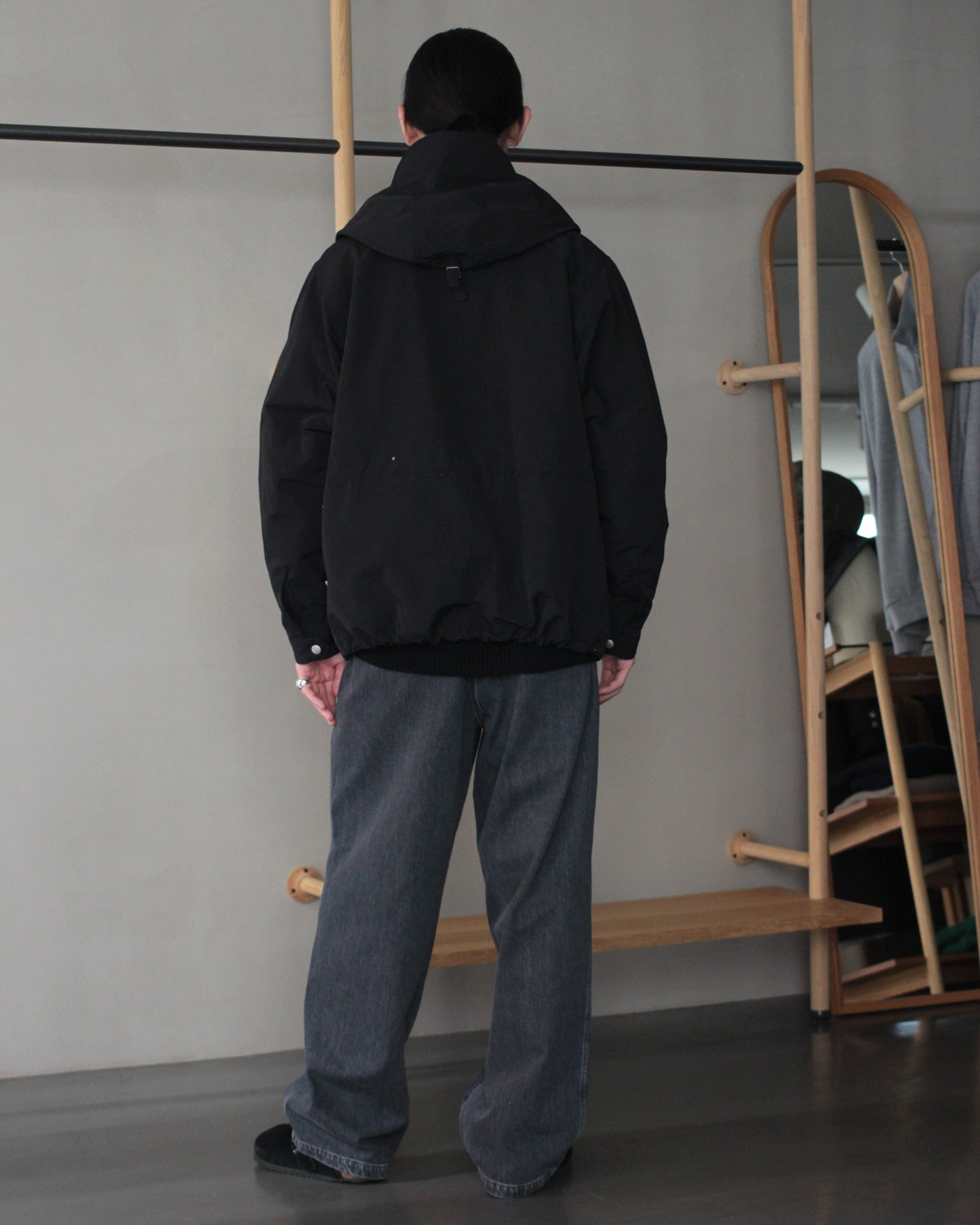 ENDS and MEANS/Sanpo Jacket "Black"