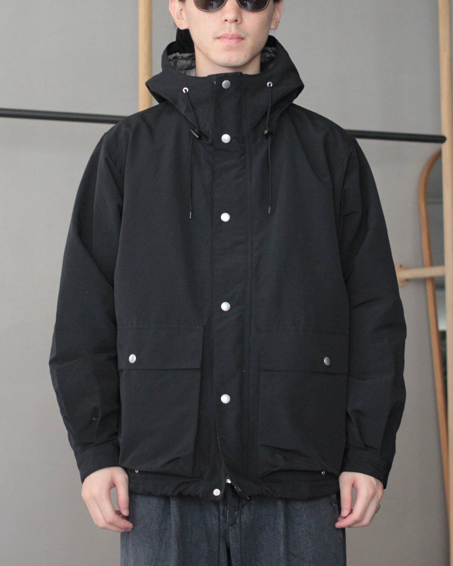 ENDS and MEANS/Sanpo Jacket "Black"