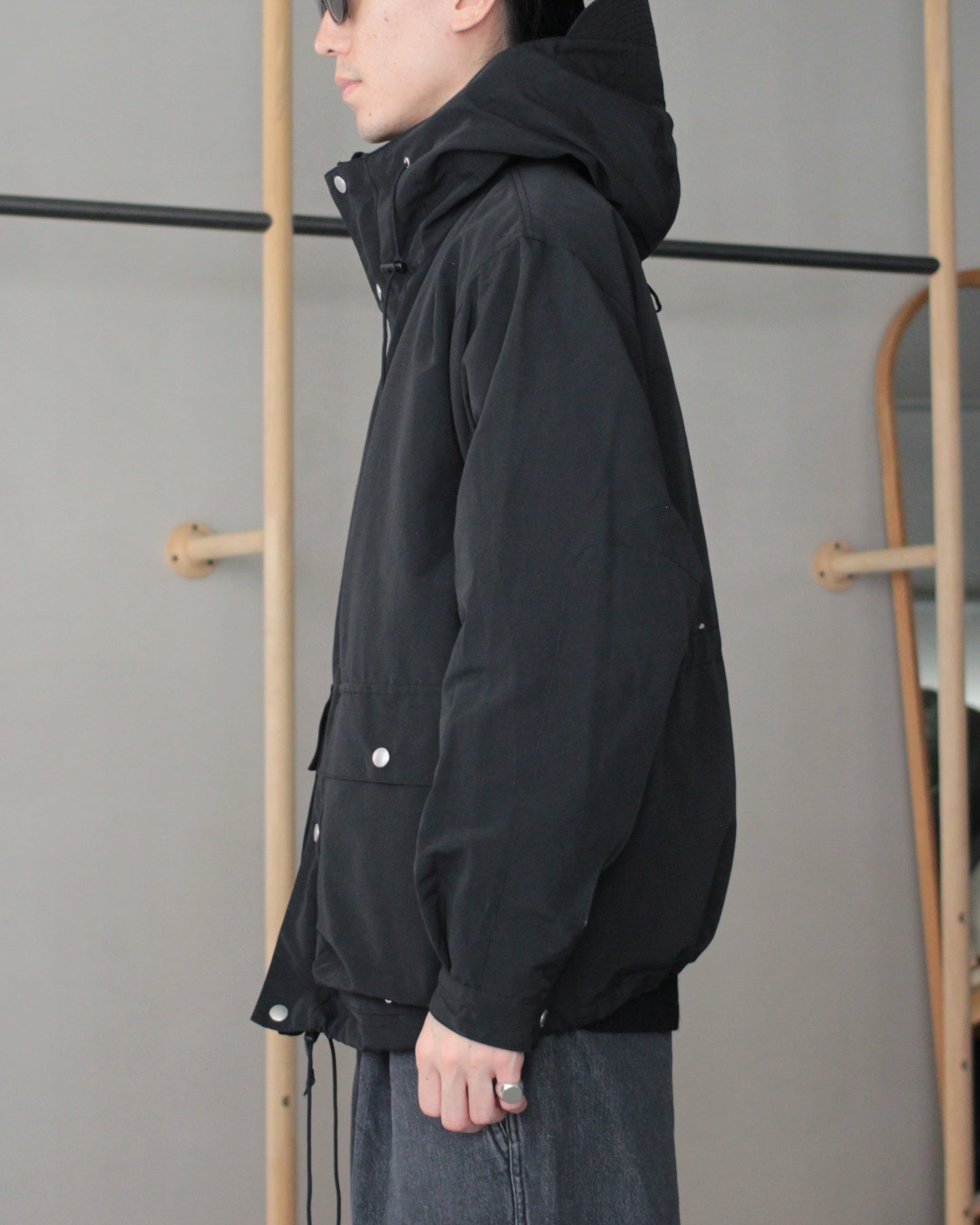 ENDS and MEANS/Sanpo Jacket "Black"