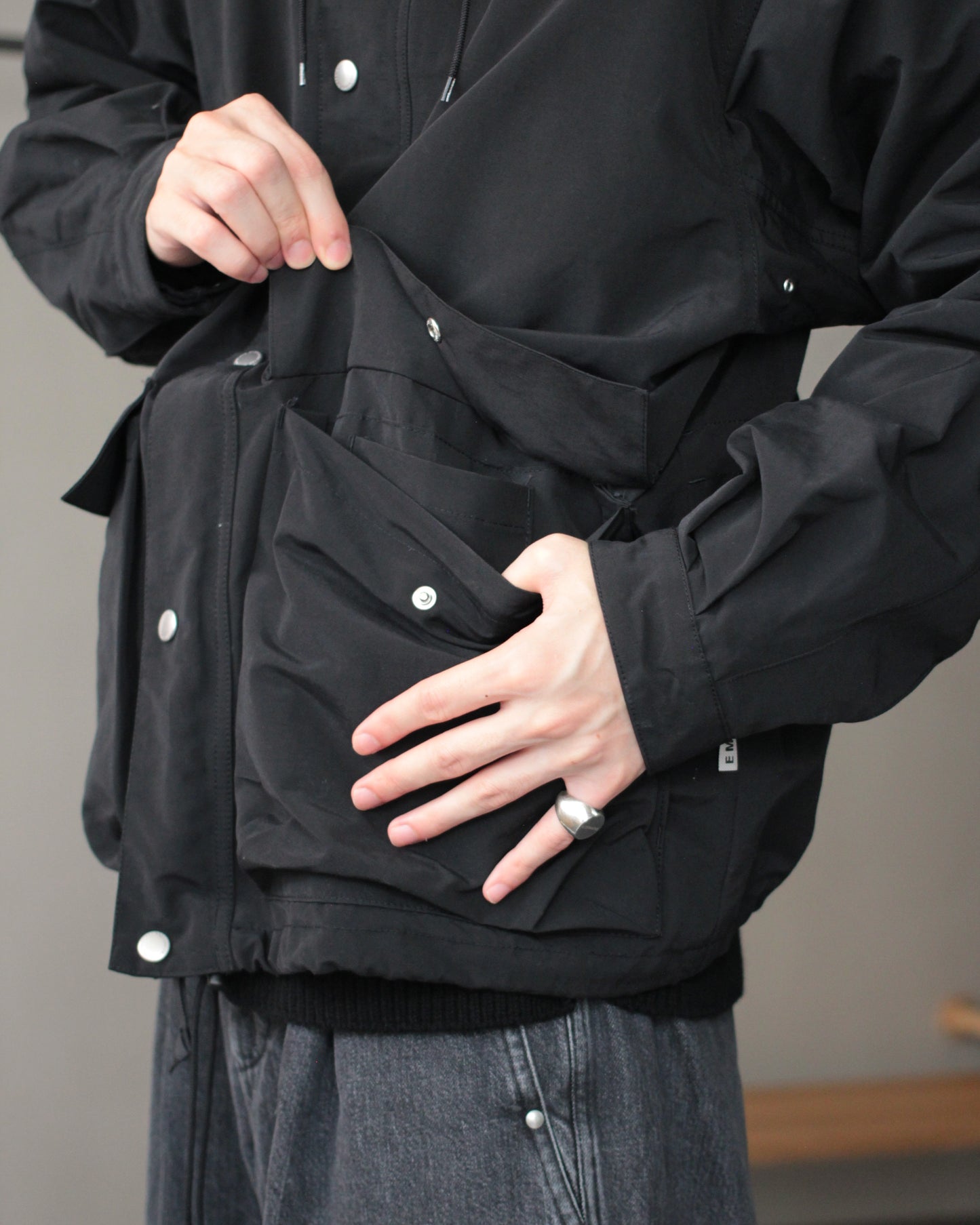 ENDS and MEANS/Sanpo Jacket "Black"
