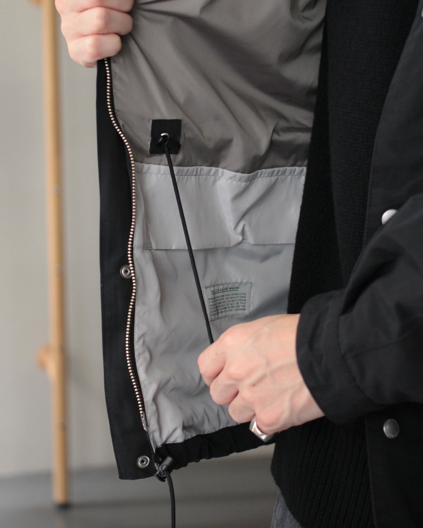 ENDS and MEANS/Sanpo Jacket "Black"