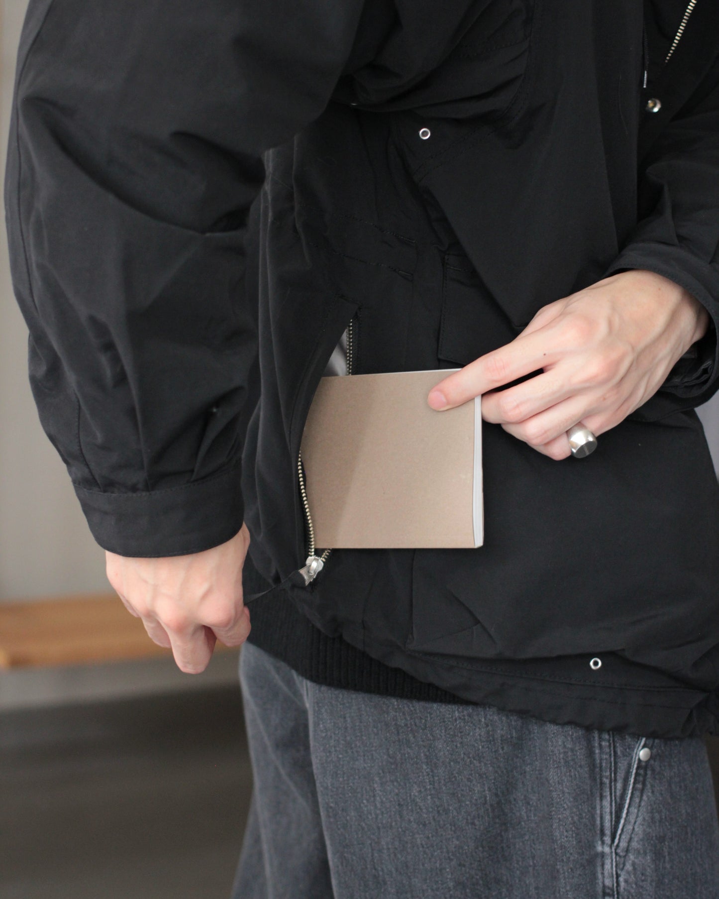 ENDS and MEANS/Sanpo Jacket "Black"