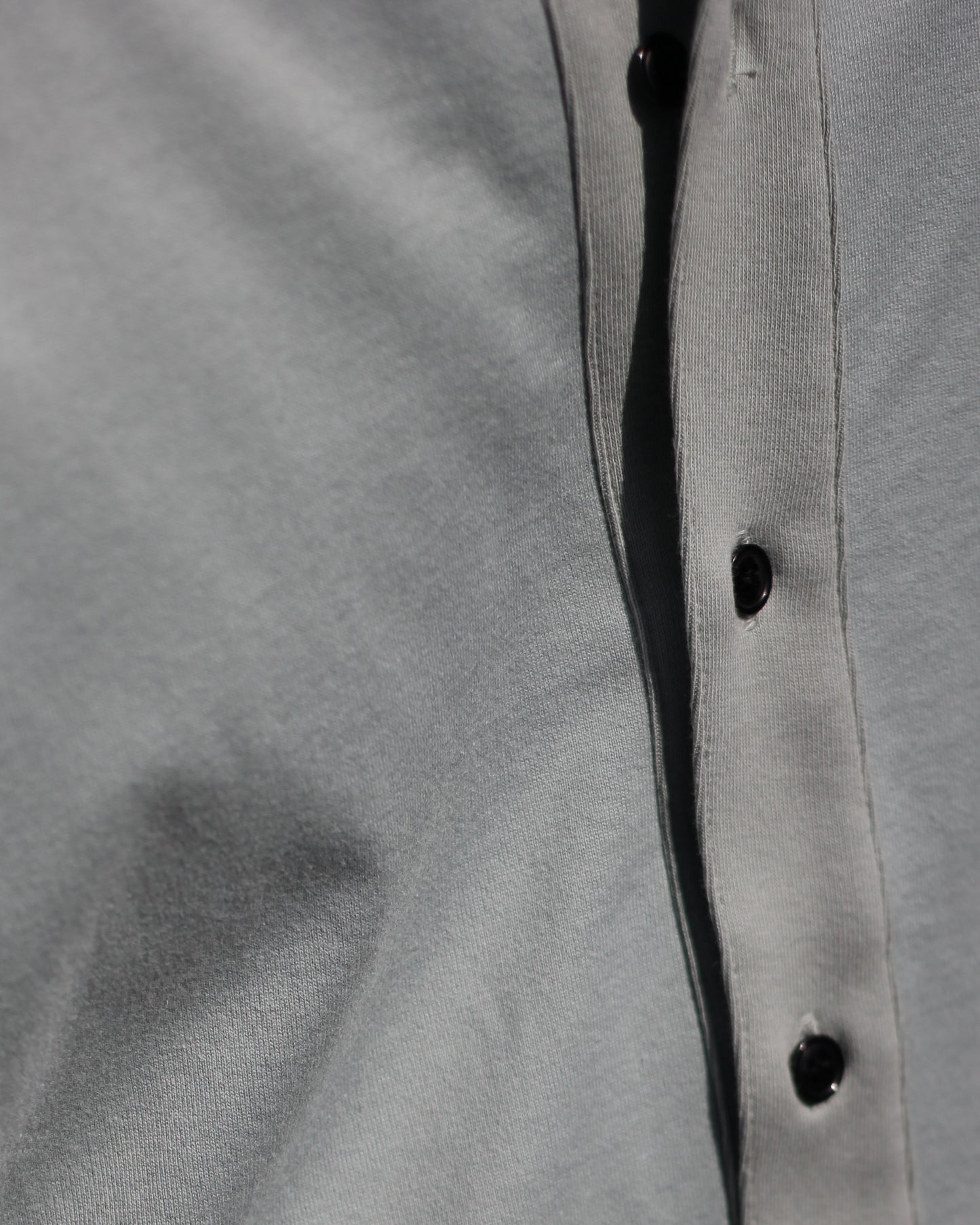 MATSUFUJI/Henley Neck Long Sleeve Shirt "LEAF"