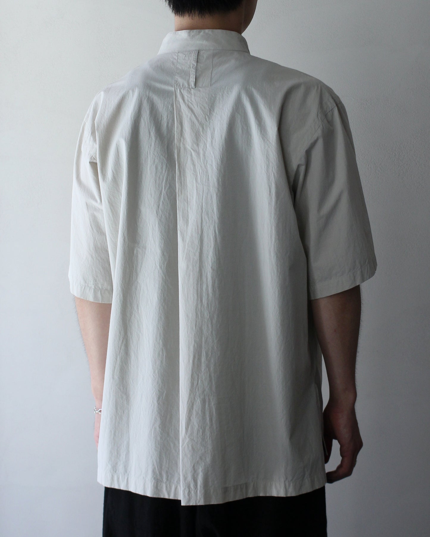 SOWBOW(蒼氓)/ type : K FRONT TUCK PULLOVER SHIRTS "NATURAL"