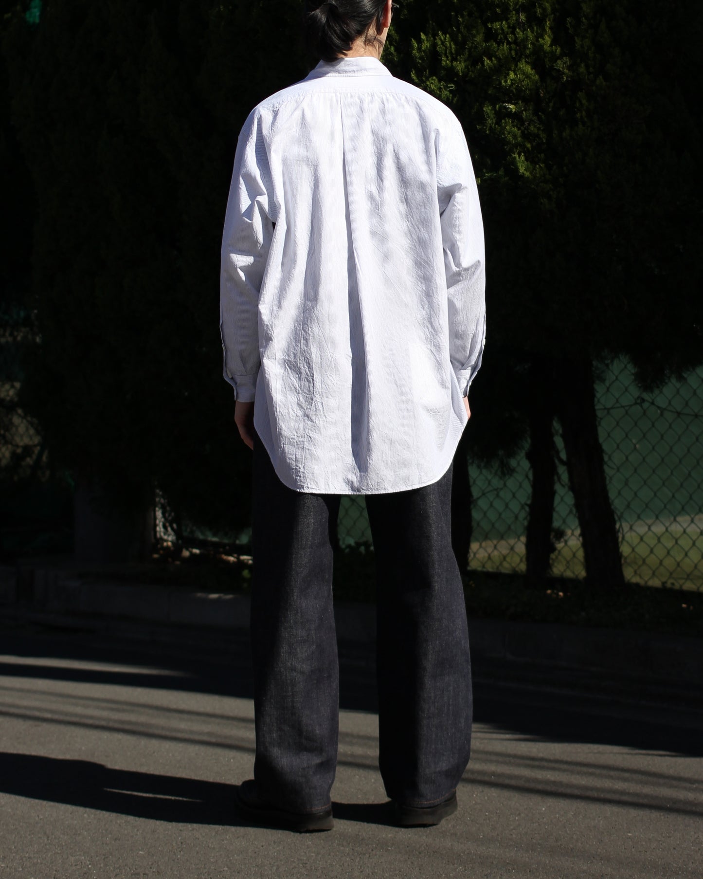 SOWBOW(蒼氓)/ROUND BOTTOM RC SHIRT"STRIPE"