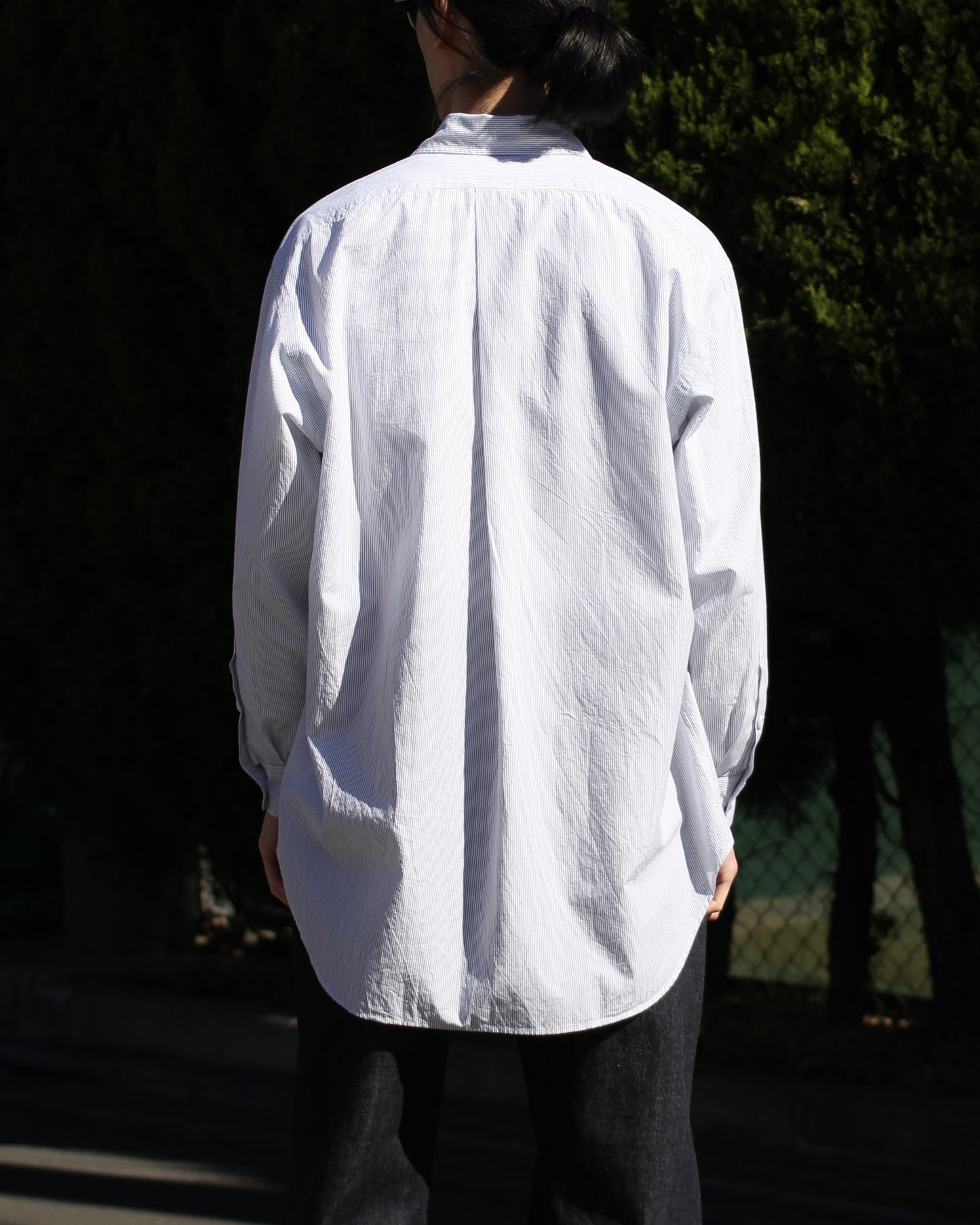 SOWBOW(蒼氓)/ROUND BOTTOM RC SHIRT"STRIPE"