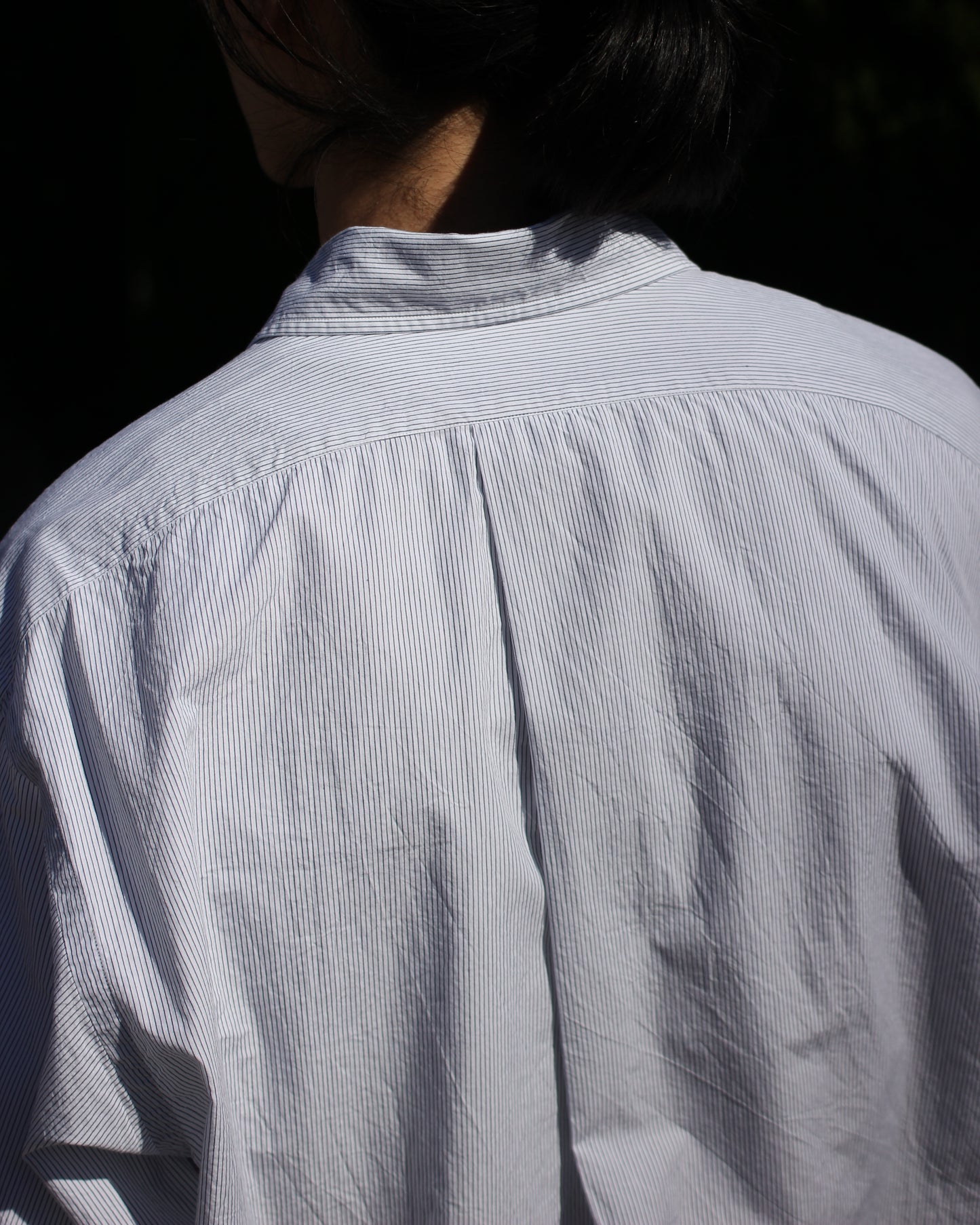 SOWBOW(蒼氓)/ROUND BOTTOM RC SHIRT"STRIPE"