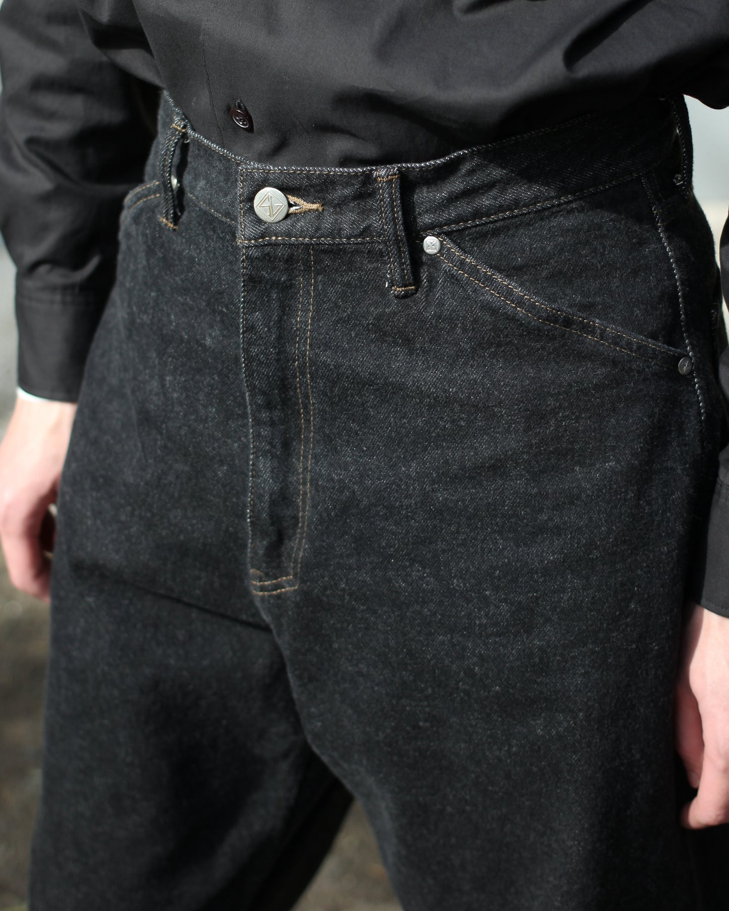 STABILIZER GNZ/0-38(waist overall) "charcoal black"