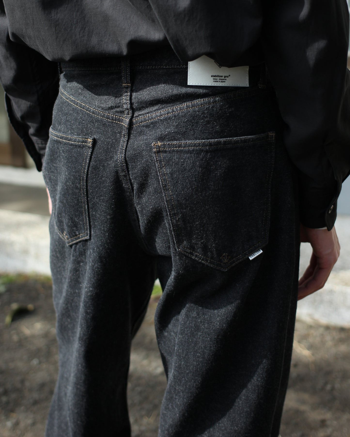 STABILIZER GNZ/0-38(waist overall) "charcoal black"