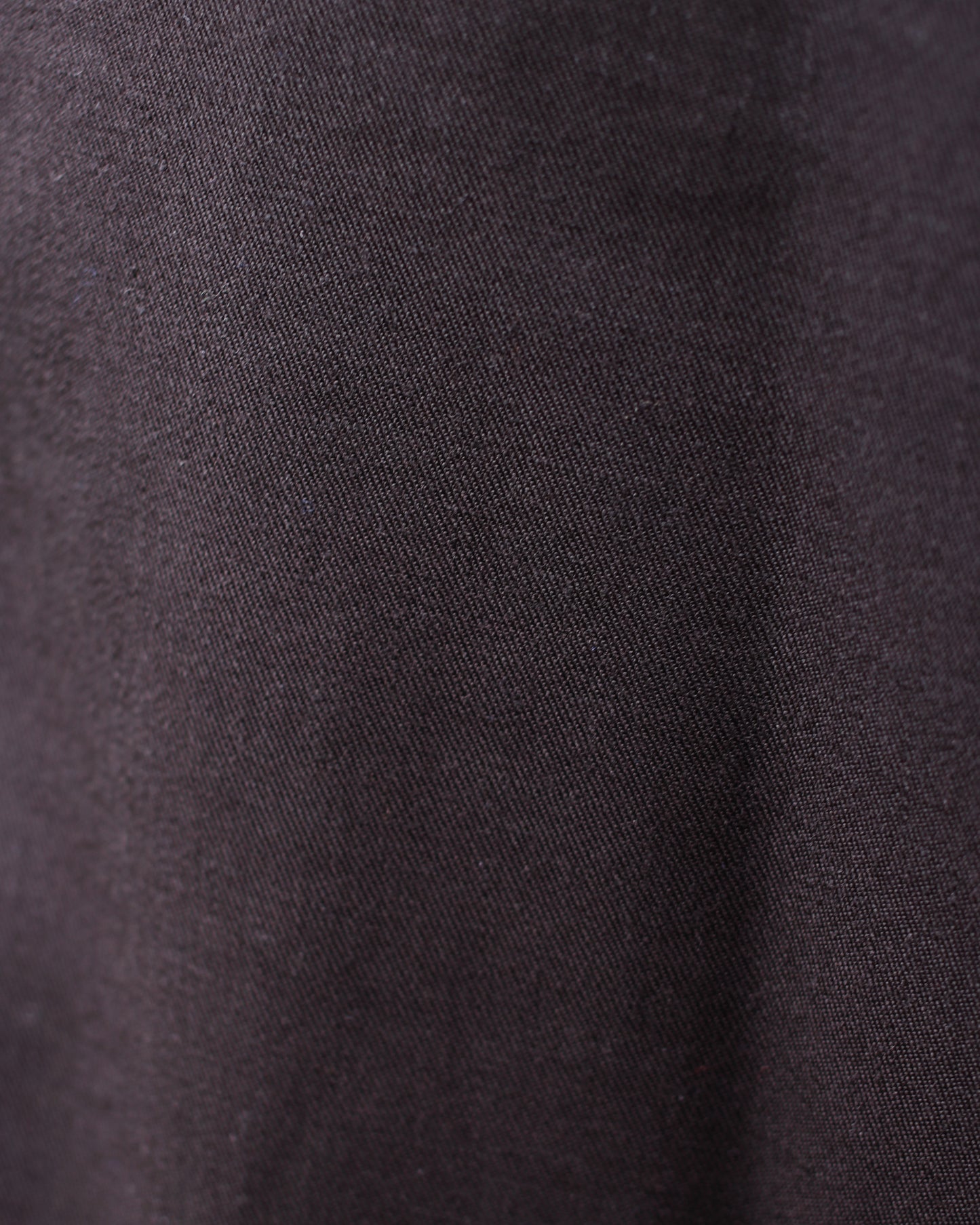 ULTERIOR/RAYON LINEN TWILL HALF-ZIP SHIRT"BLACK"
